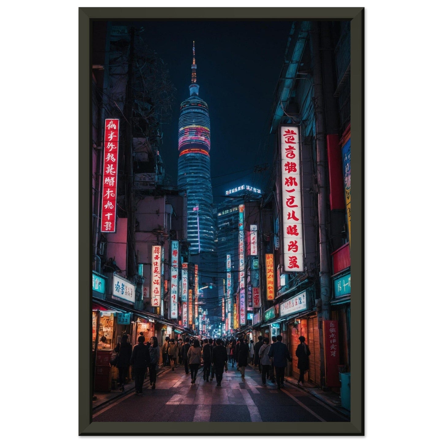 Premium Matte Paper Metal Framed Poster - Stilvolle Kunst in robustem Metallrahmen Print Material Modern Masterpieces 28x43 cm / XL (11x17″) 