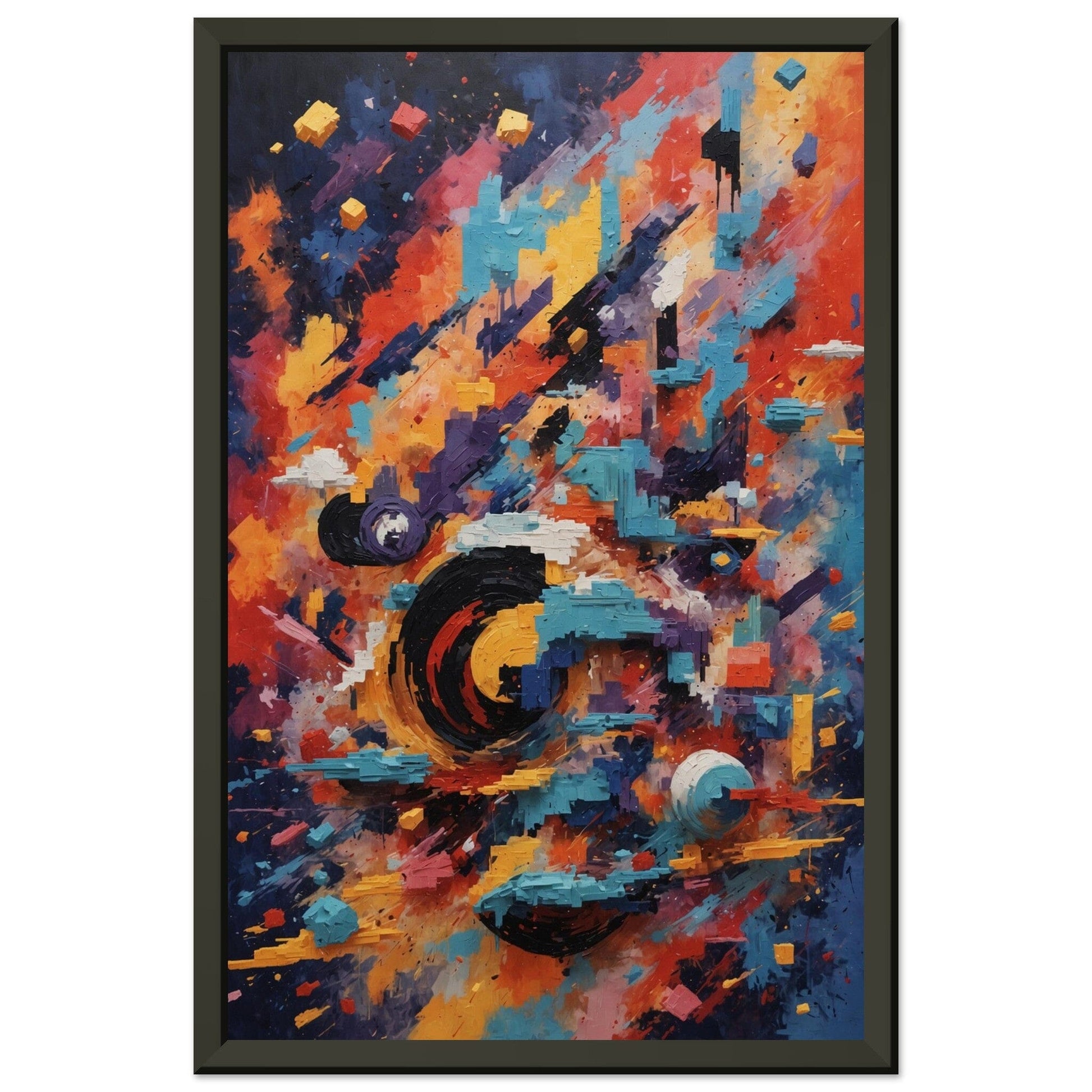 Premium Matte Paper Metal Framed Poster - Stilvolle Kunst in robustem Metallrahmen Print Material Modern Masterpieces 28x43 cm / XL (11x17″) 