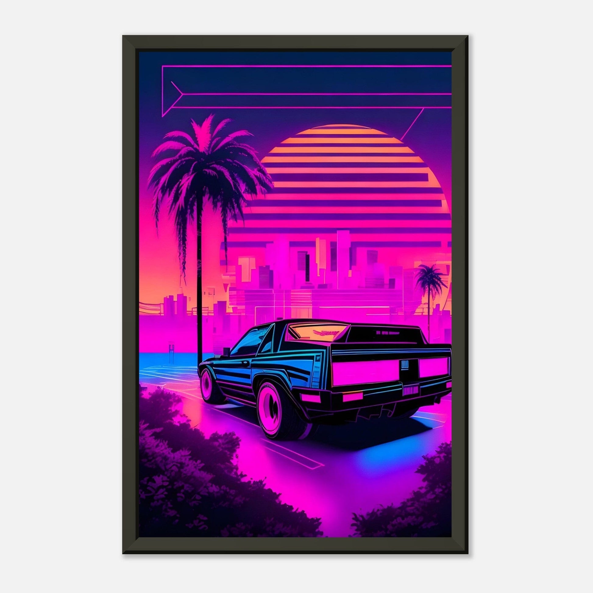 Premium Matte Paper Metal Framed Poster - Stilvolle Kunst in robustem Metallrahmen Print Material Modern Masterpieces 28x43 cm / XL (11x17″) 