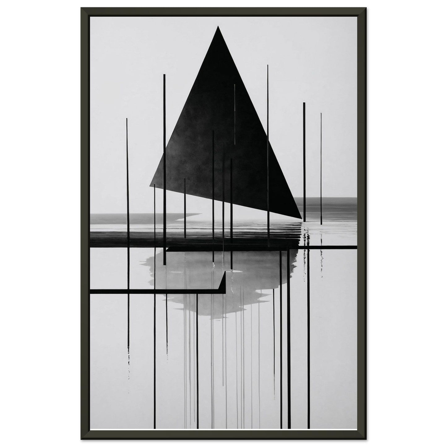 Premium Matte Paper Metal Framed Poster - Stilvolle Kunst in robustem Metallrahmen Print Material Modern Masterpieces 28x43 cm / XL (11x17″) 