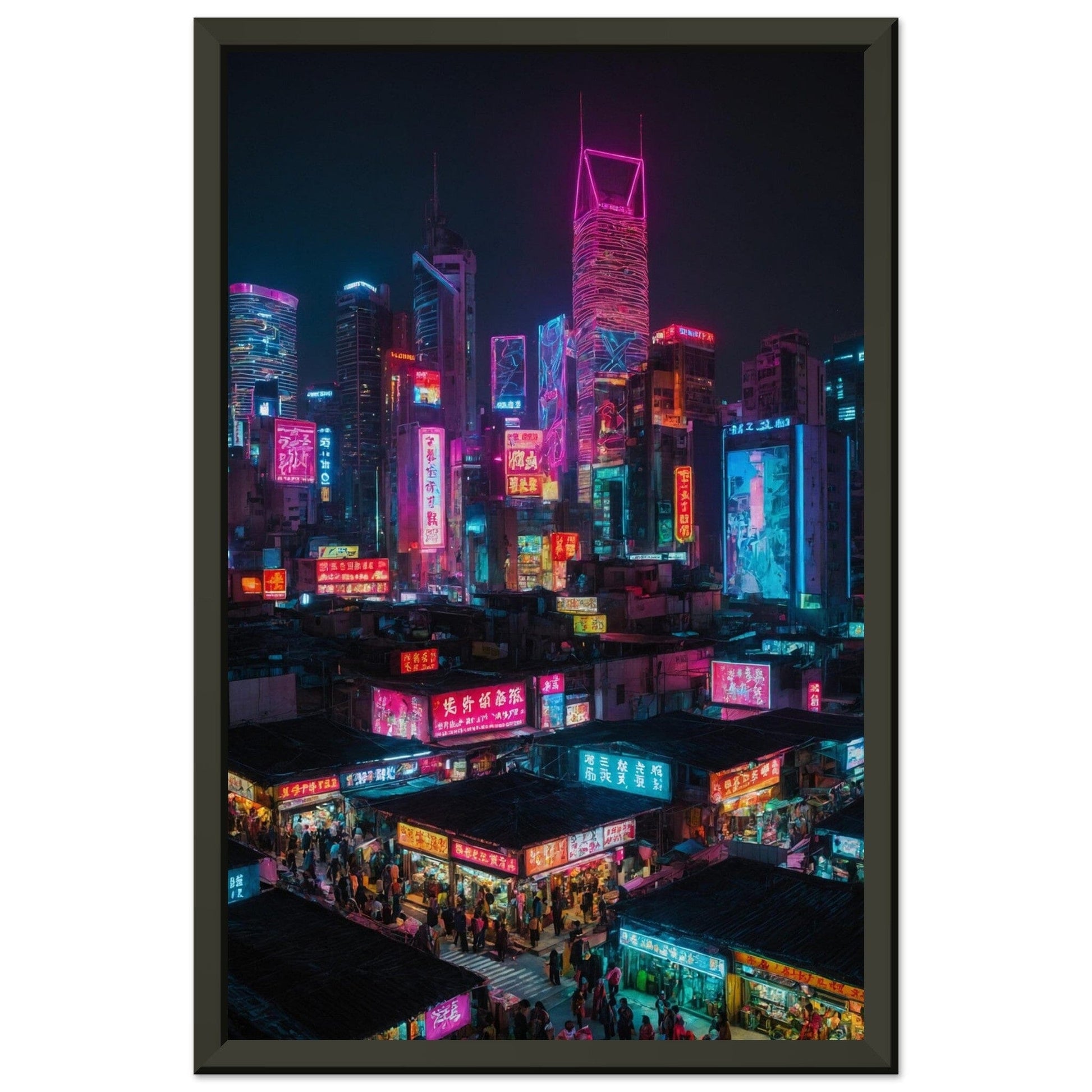 Premium Matte Paper Metal Framed Poster - Stilvolle Kunst in robustem Metallrahmen Print Material Modern Masterpieces 28x43 cm / XL (11x17″) 