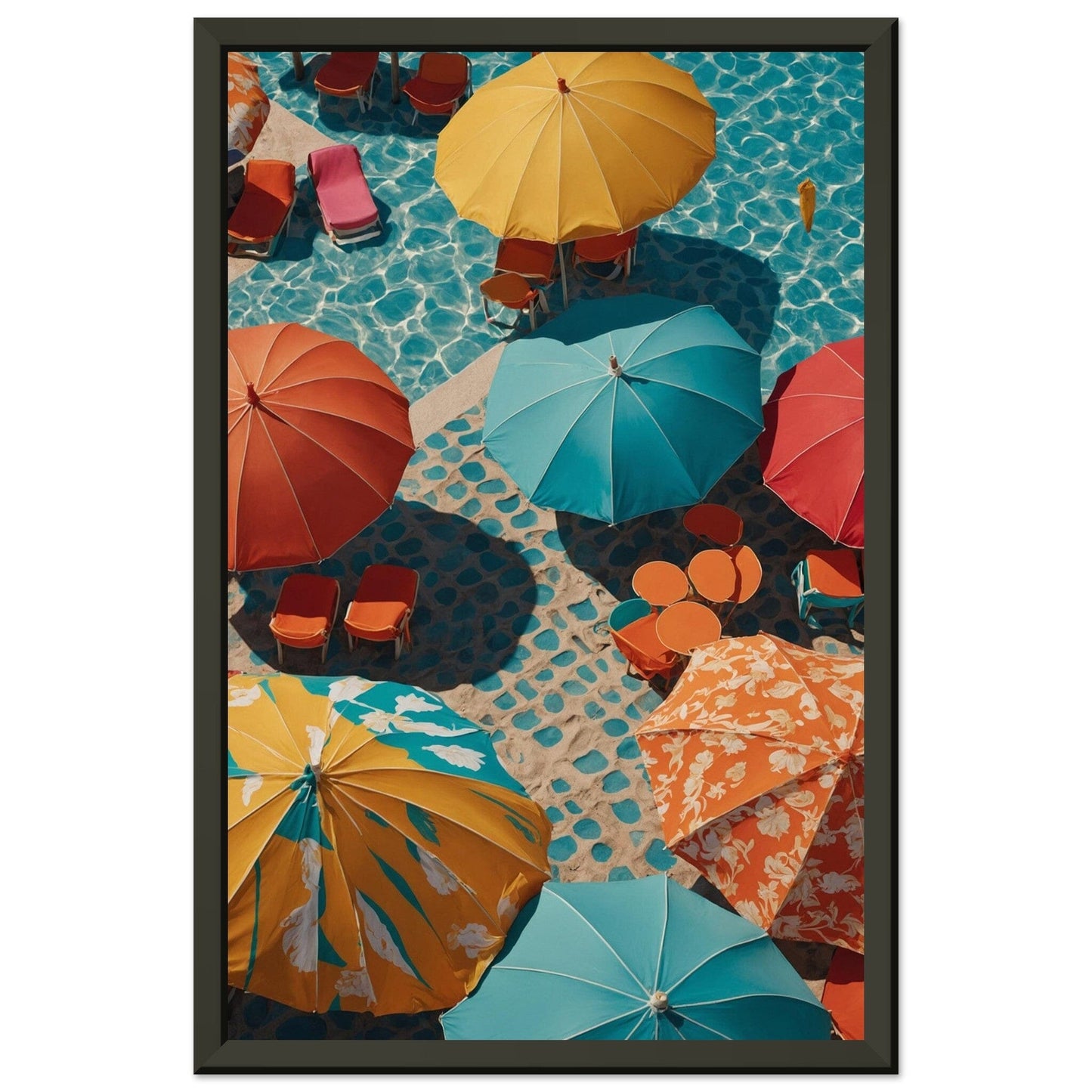 Premium Matte Paper Metal Framed Poster - Stilvolle Kunst in robustem Metallrahmen Print Material Modern Masterpieces 28x43 cm / XL (11x17″) 