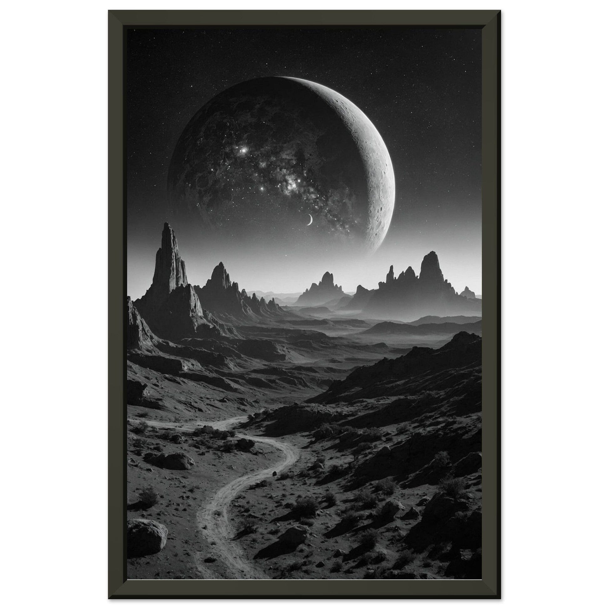 Premium Matte Paper Metal Framed Poster - Stilvolle Kunst in robustem Metallrahmen Print Material Modern Masterpieces 28x43 cm / XL (11x17″) 