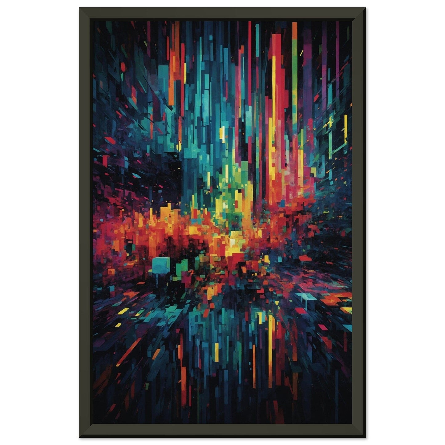Premium Matte Paper Metal Framed Poster - Stilvolle Kunst in robustem Metallrahmen Print Material Modern Masterpieces 28x43 cm / XL (11x17″) 