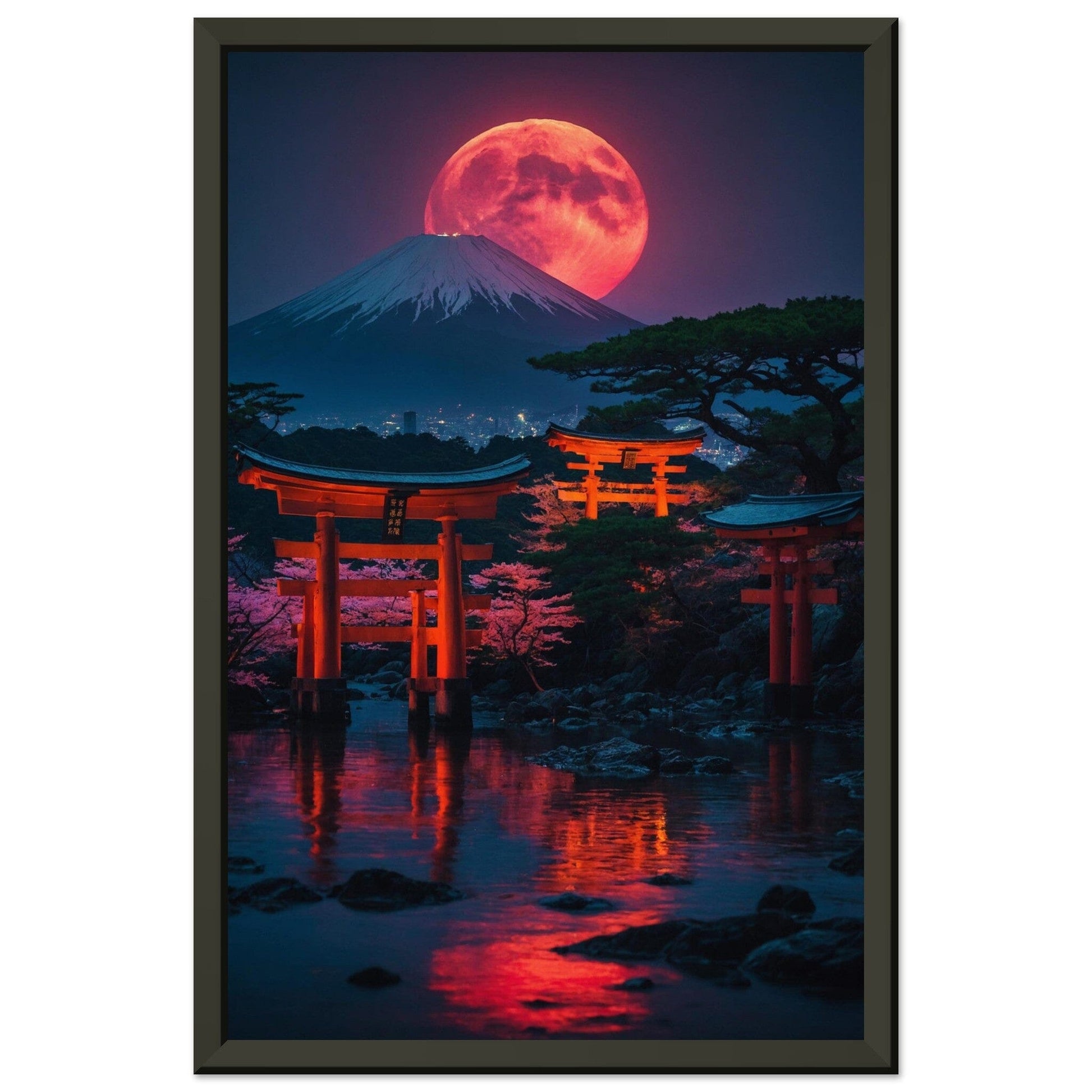 Premium Matte Paper Metal Framed Poster - Stilvolle Kunst in robustem Metallrahmen Print Material Modern Masterpieces 28x43 cm / XL (11x17″) 