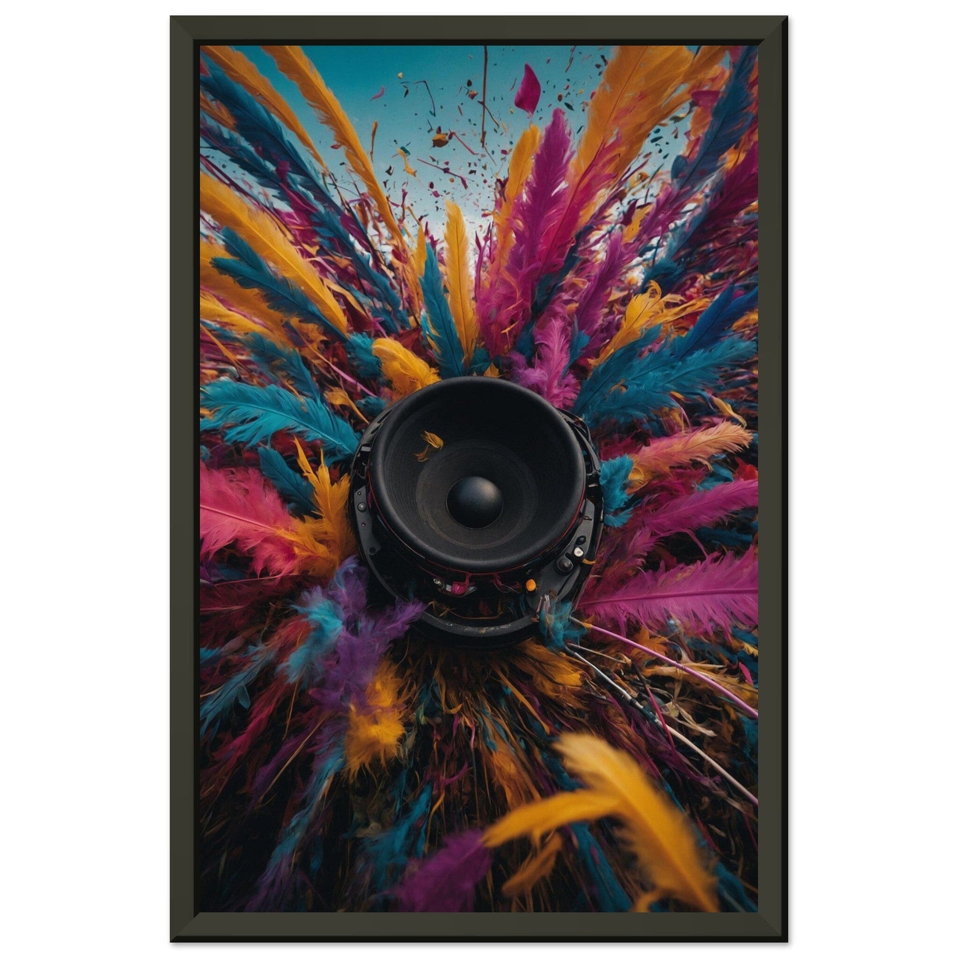 Premium Matte Paper Metal Framed Poster - Stilvolle Kunst in robustem Metallrahmen Print Material Modern Masterpieces 28x43 cm / XL (11x17″) 