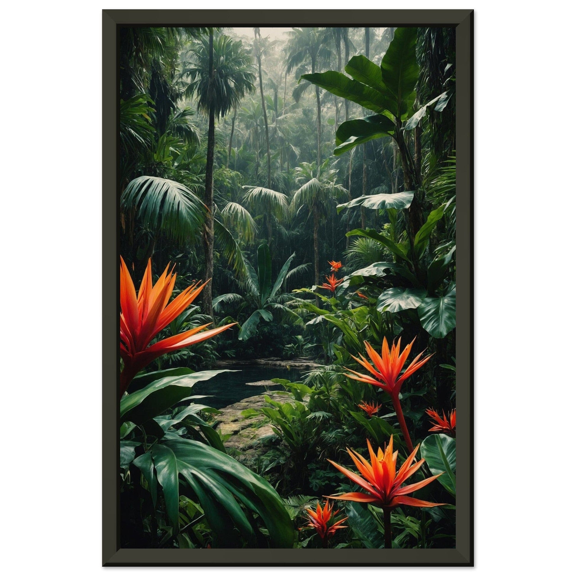 Premium Matte Paper Metal Framed Poster - Stilvolle Kunst in robustem Metallrahmen Print Material Modern Masterpieces 28x43 cm / XL (11x17″) 