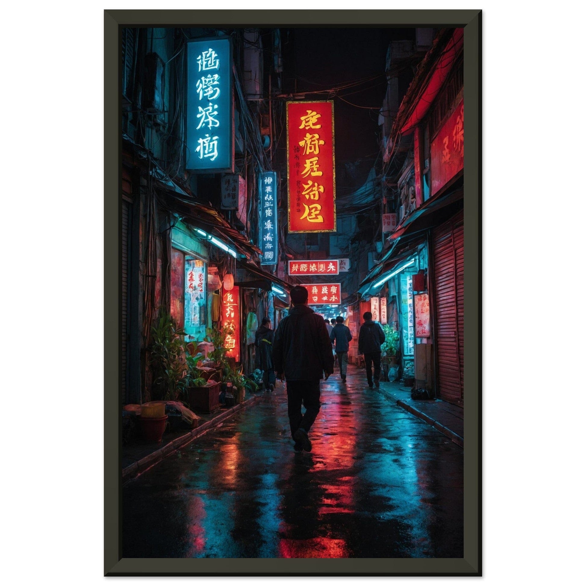 Premium Matte Paper Metal Framed Poster - Stilvolle Kunst in robustem Metallrahmen Print Material Modern Masterpieces 28x43 cm / XL (11x17″) 