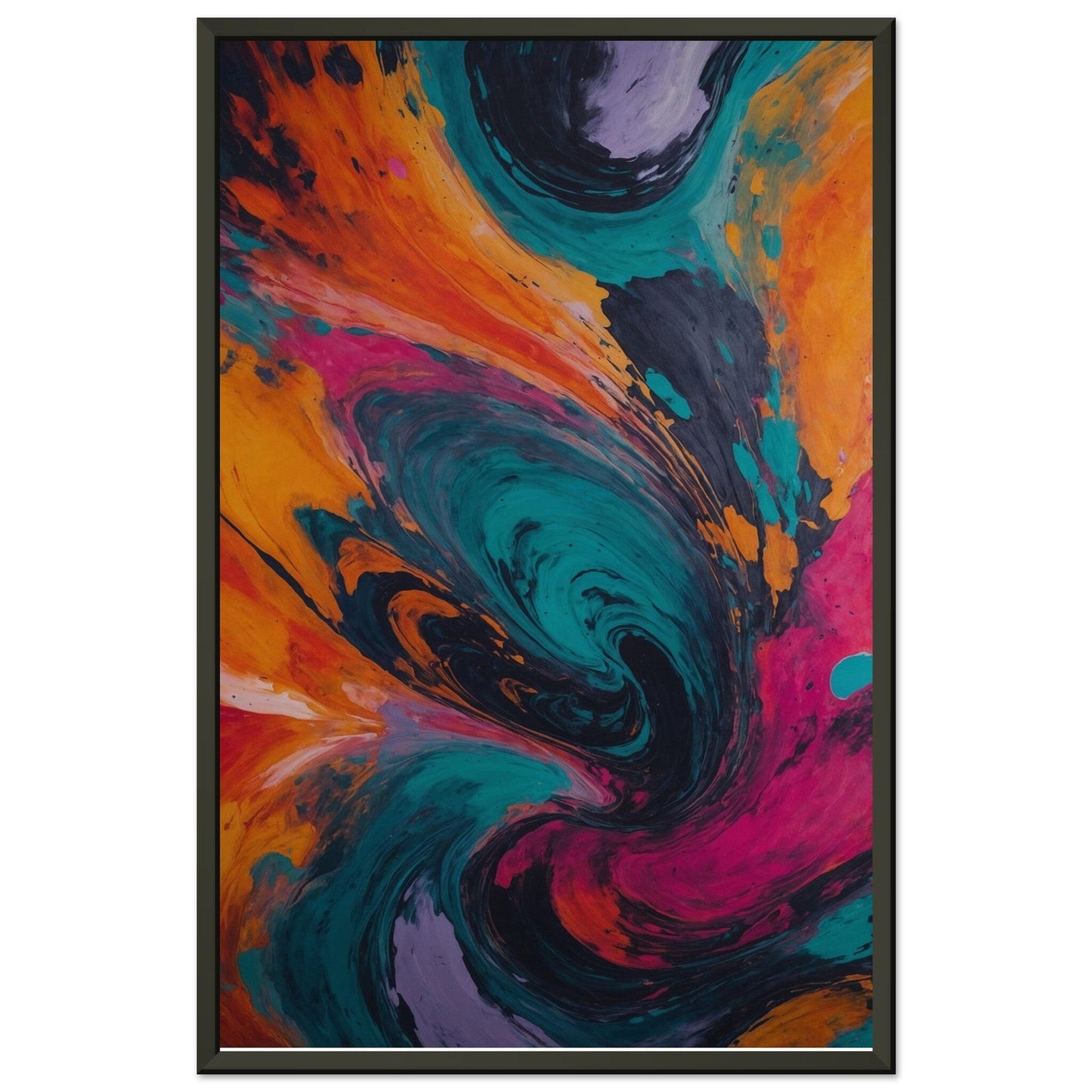 Premium Matte Paper Metal Framed Poster - Stilvolle Kunst in robustem Metallrahmen Print Material Modern Masterpieces 28x43 cm / XL (11x17″) 