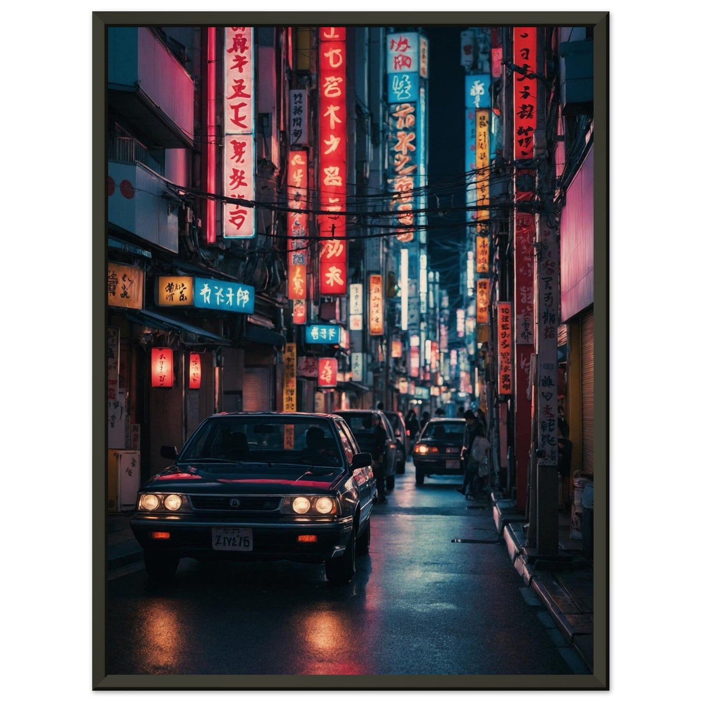 Premium Matte Paper Metal Framed Poster - Stilvolle Kunst in robustem Metallrahmen Print Material Modern Masterpieces 45x60 cm / 18x24″ 