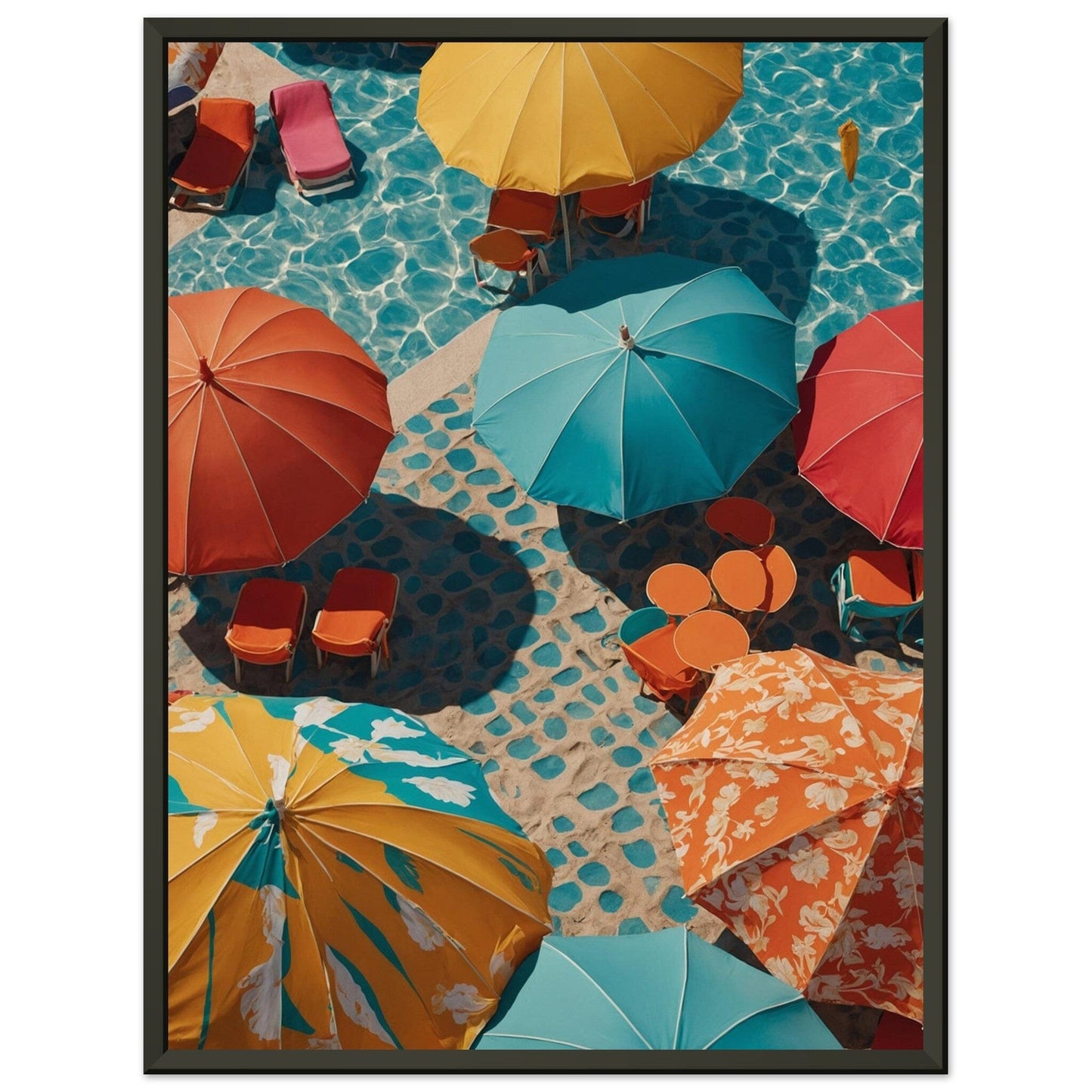 Premium Matte Paper Metal Framed Poster - Stilvolle Kunst in robustem Metallrahmen Print Material Modern Masterpieces 45x60 cm / 18x24″ 