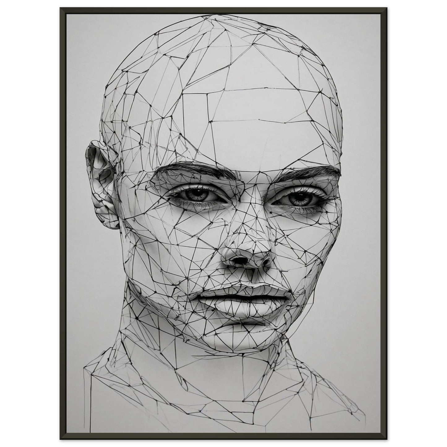 Premium Matte Paper Metal Framed Poster - Stilvolle Kunst in robustem Metallrahmen Print Material Modern Masterpieces 45x60 cm / 18x24″ 