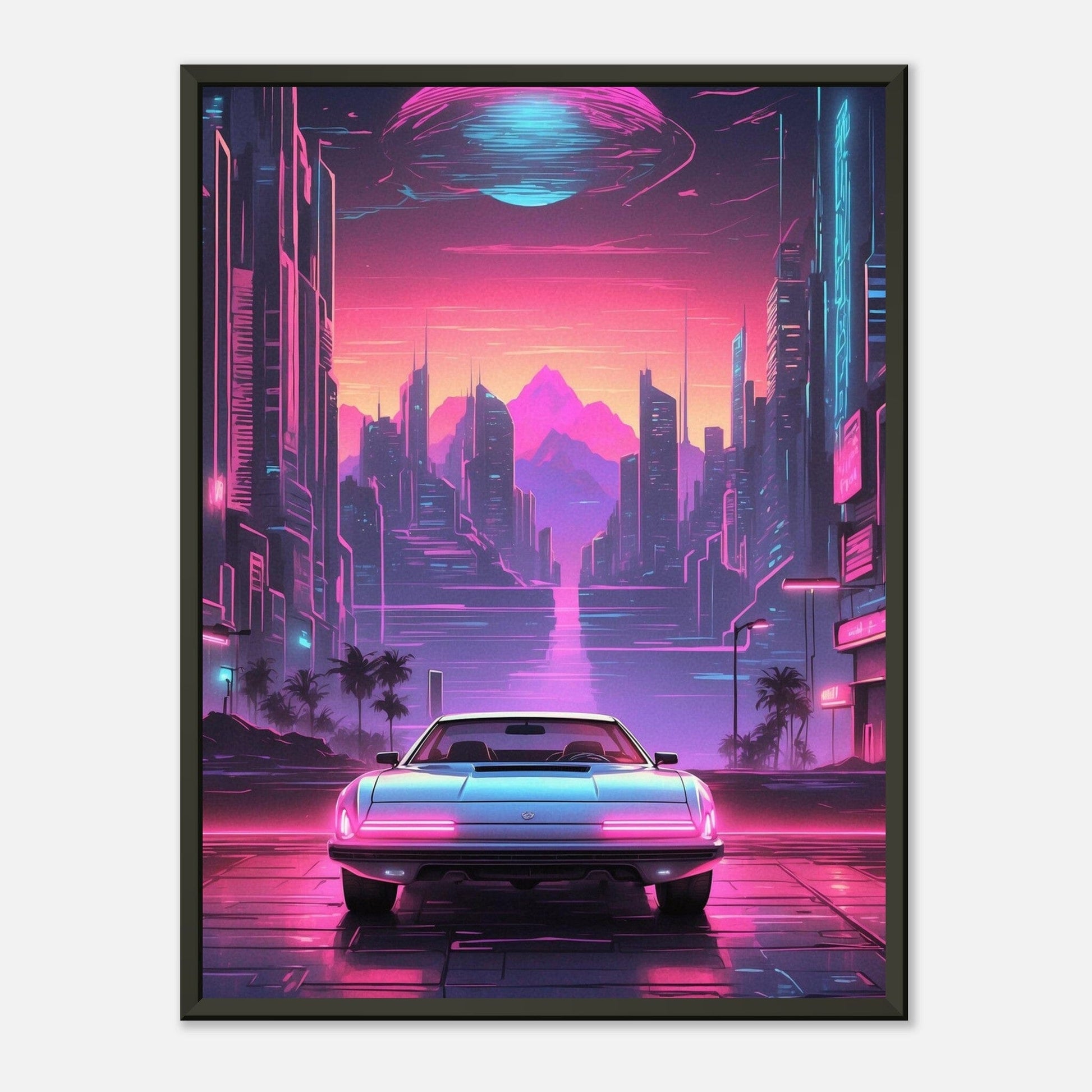 Premium Matte Paper Metal Framed Poster - Stilvolle Kunst in robustem Metallrahmen Print Material Modern Masterpieces 45x60 cm / 18x24″ 