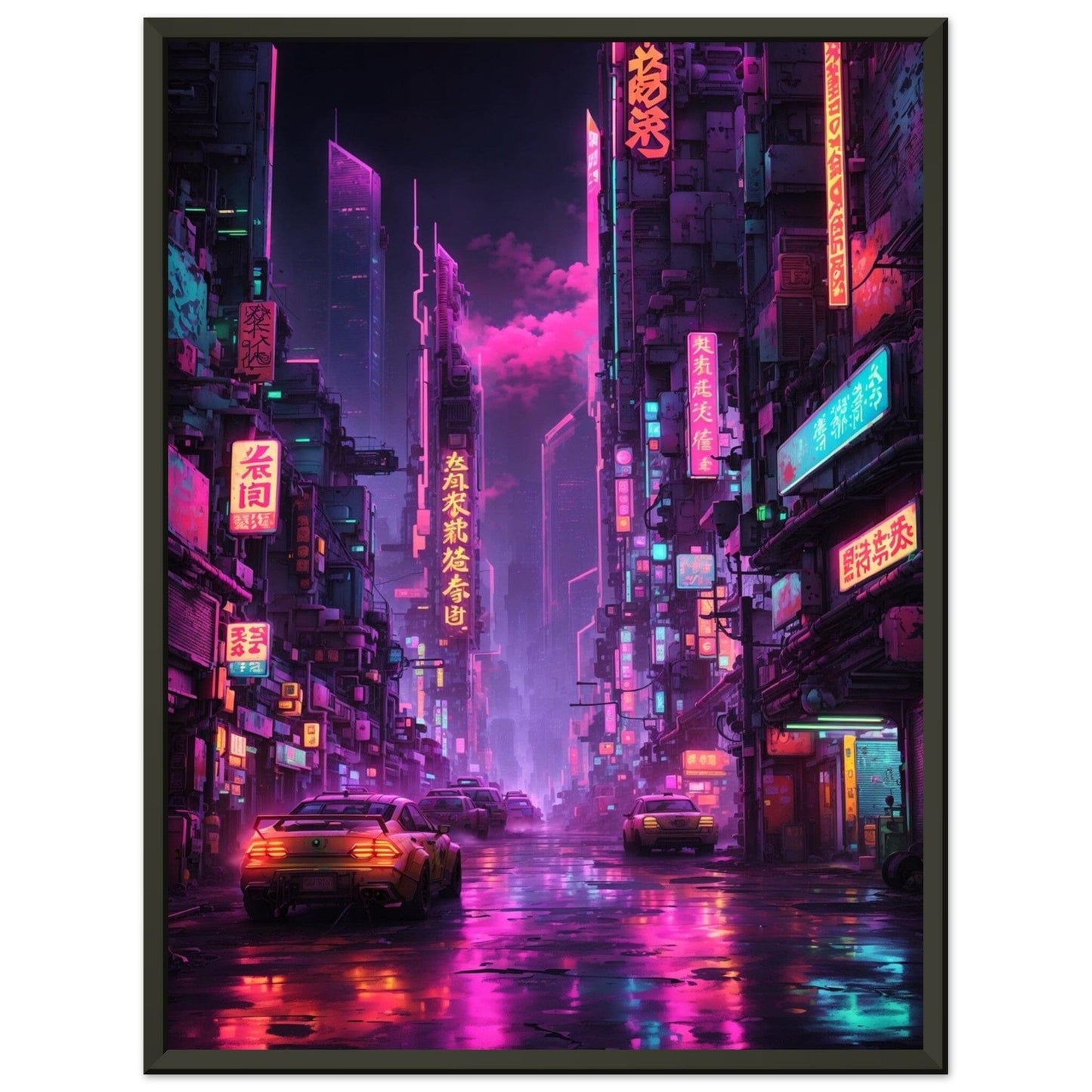 Premium Matte Paper Metal Framed Poster - Stilvolle Kunst in robustem Metallrahmen Print Material Modern Masterpieces 45x60 cm / 18x24″ 