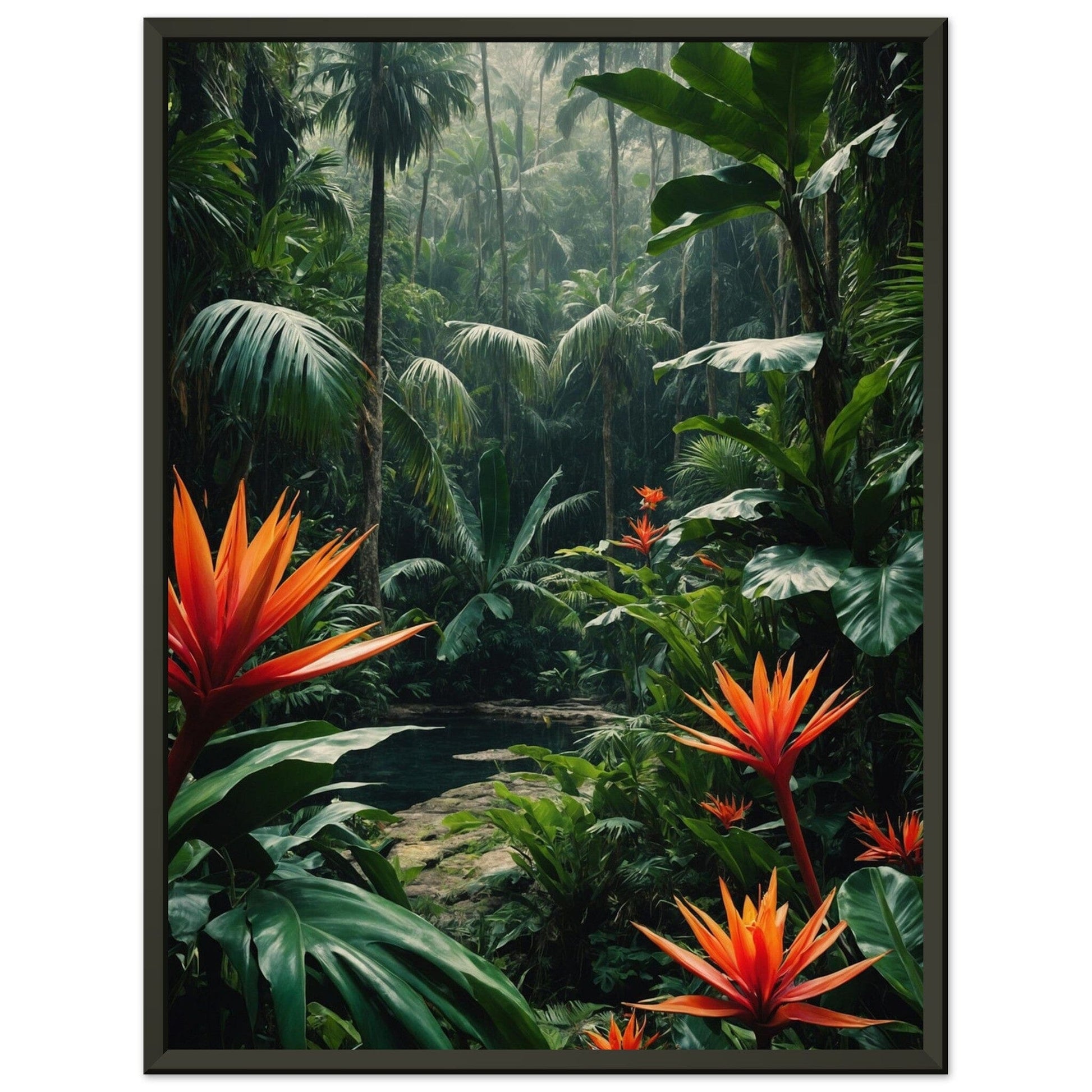 Premium Matte Paper Metal Framed Poster - Stilvolle Kunst in robustem Metallrahmen Print Material Modern Masterpieces 45x60 cm / 18x24″ 
