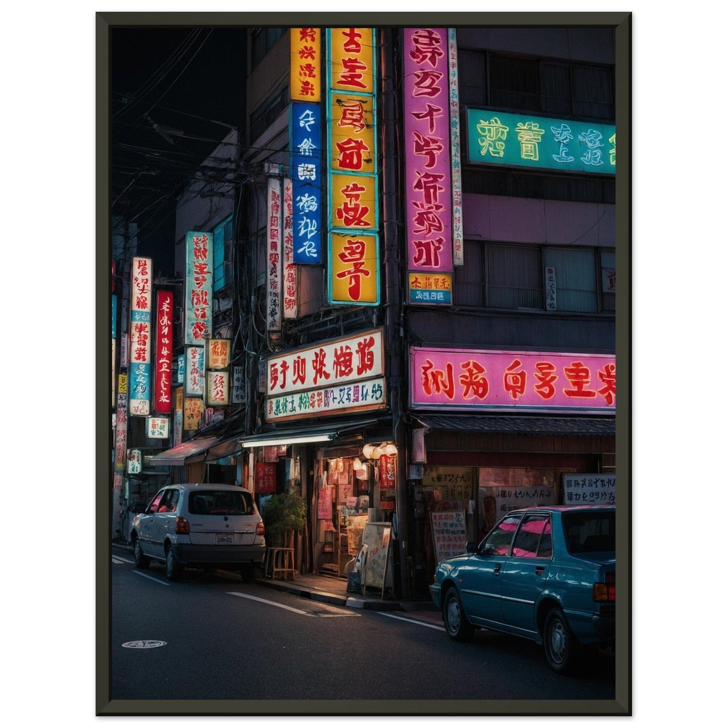 Premium Matte Paper Metal Framed Poster - Stilvolle Kunst in robustem Metallrahmen Print Material Modern Masterpieces 45x60 cm / 18x24″ 