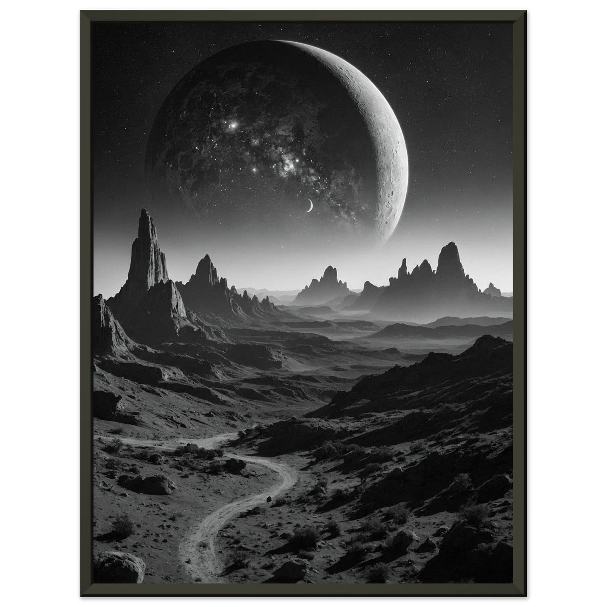 Premium Matte Paper Metal Framed Poster - Stilvolle Kunst in robustem Metallrahmen Print Material Modern Masterpieces 45x60 cm / 18x24″ 