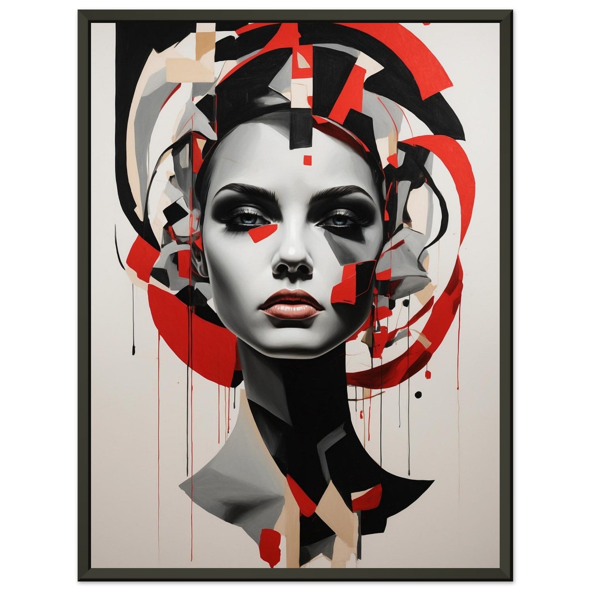 Premium Matte Paper Metal Framed Poster - Stilvolle Kunst in robustem Metallrahmen Print Material Modern Masterpieces 45x60 cm / 18x24″ 