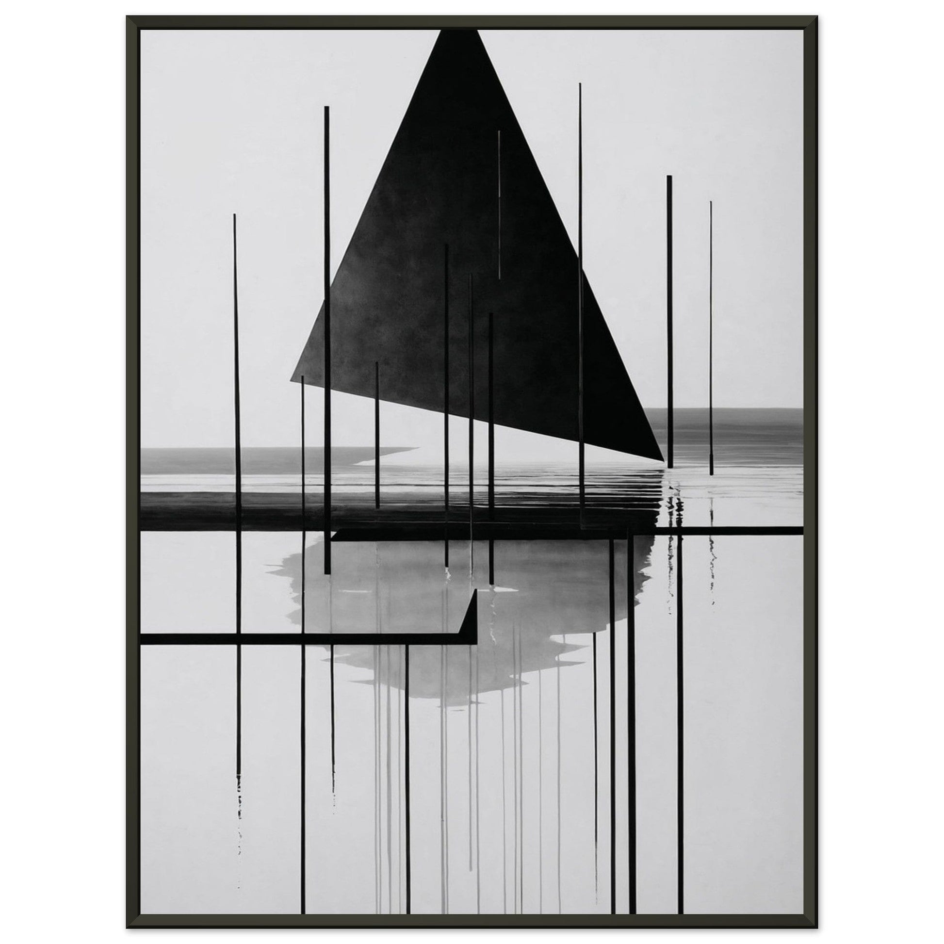 Premium Matte Paper Metal Framed Poster - Stilvolle Kunst in robustem Metallrahmen Print Material Modern Masterpieces 45x60 cm / 18x24″ 