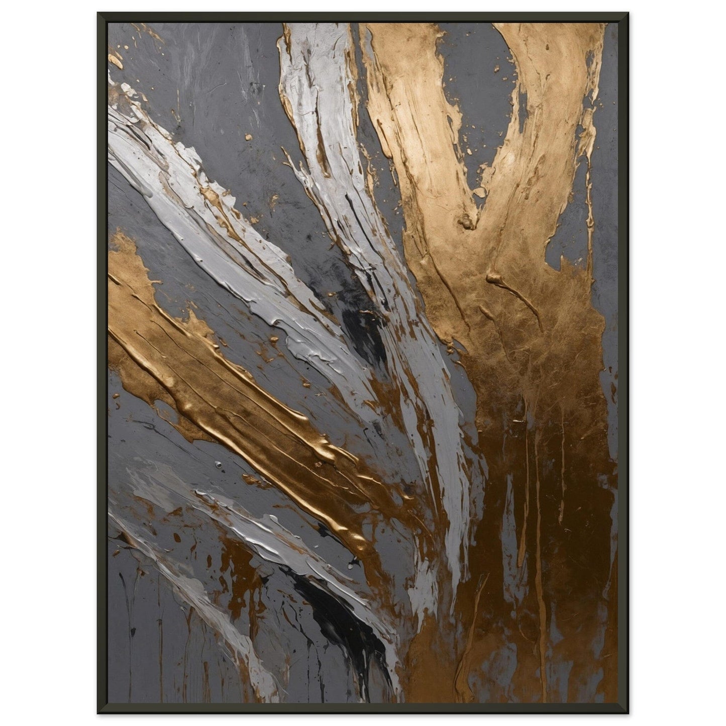 Premium Matte Paper Metal Framed Poster - Stilvolle Kunst in robustem Metallrahmen Print Material Modern Masterpieces 45x60 cm / 18x24″ 