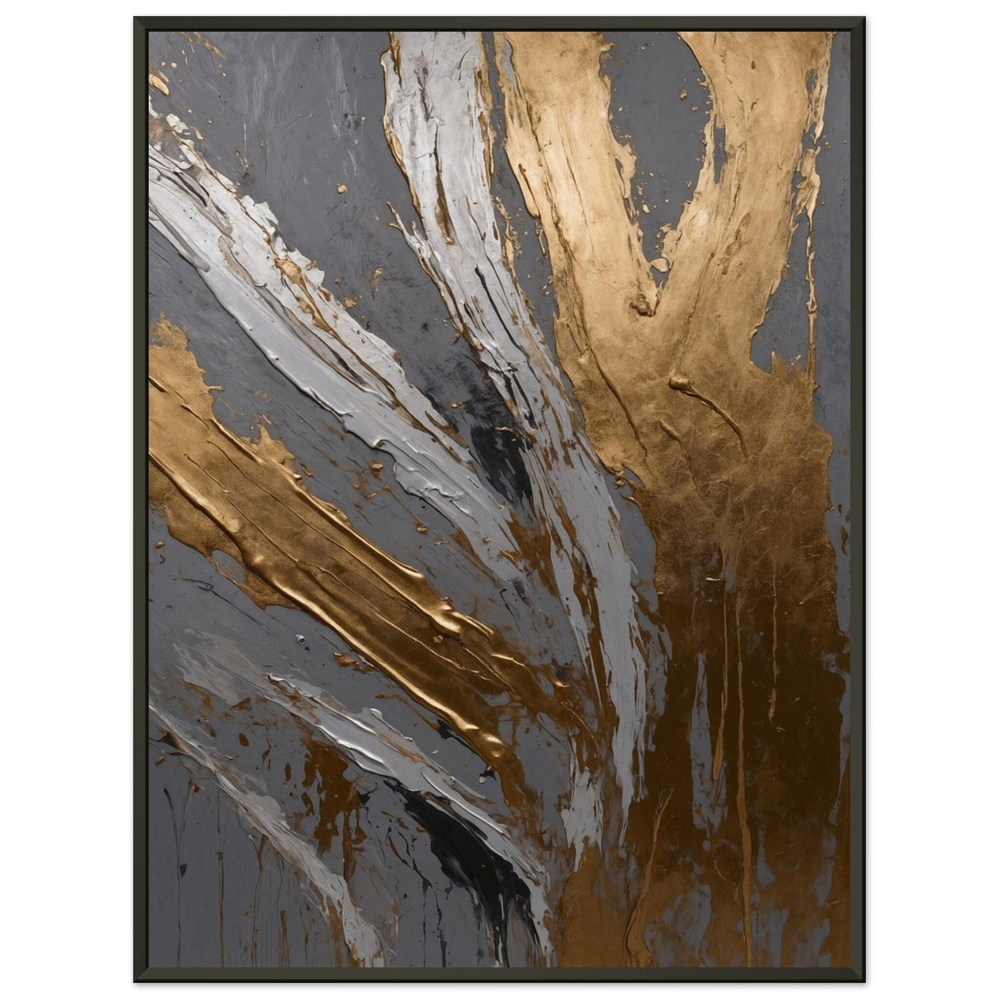 Premium Matte Paper Metal Framed Poster - Stilvolle Kunst in robustem Metallrahmen Print Material Modern Masterpieces 45x60 cm / 18x24″ 