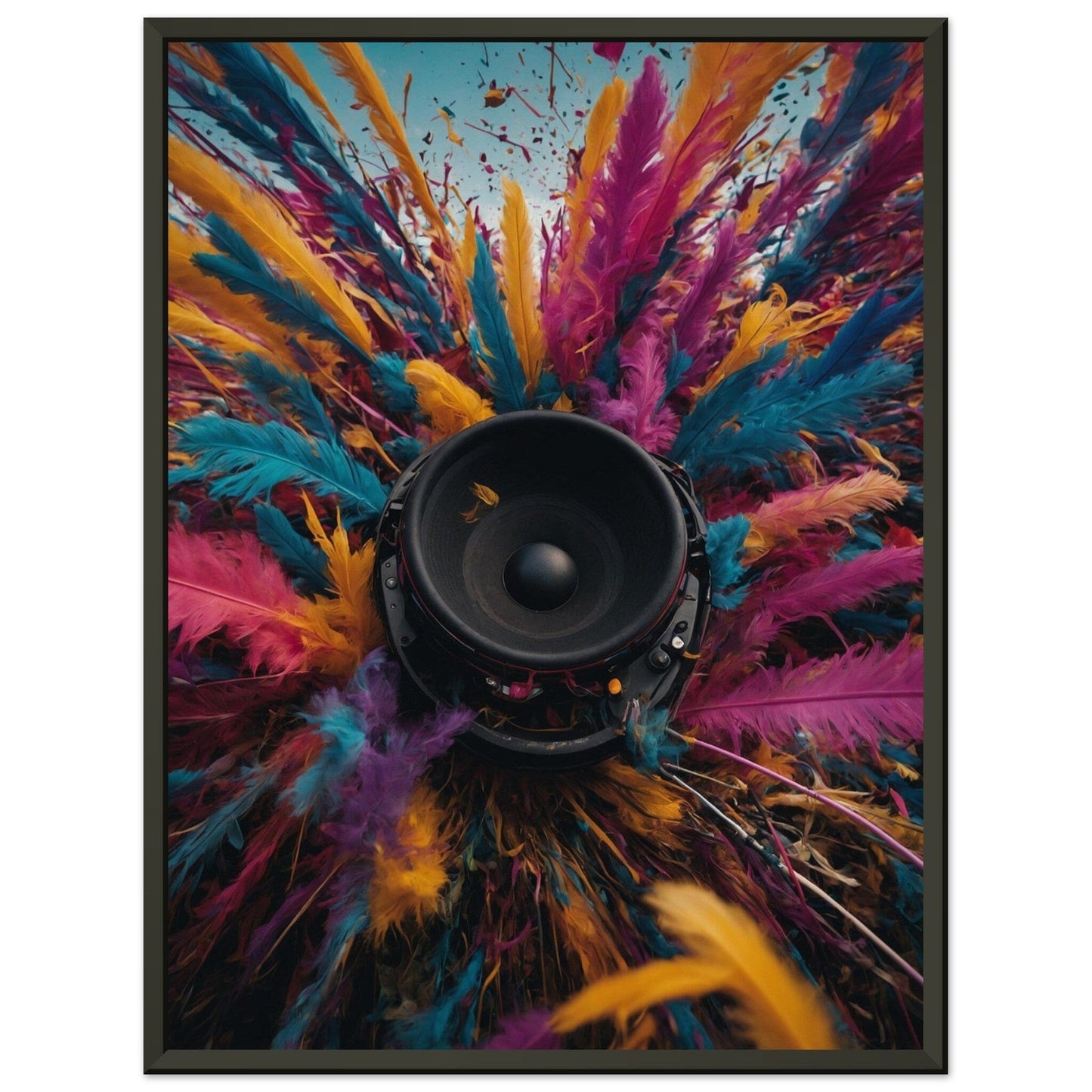 Premium Matte Paper Metal Framed Poster - Stilvolle Kunst in robustem Metallrahmen Print Material Modern Masterpieces 45x60 cm / 18x24″ 