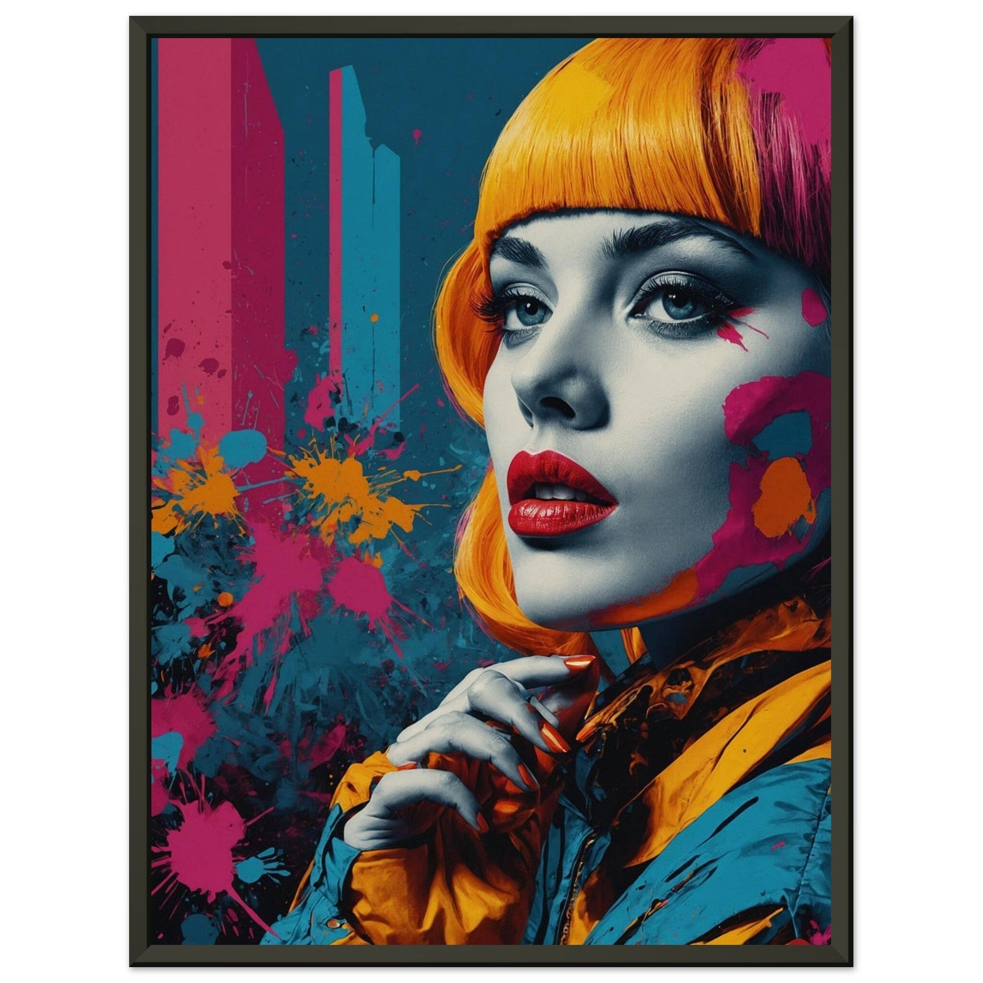 Premium Matte Paper Metal Framed Poster - Stilvolle Kunst in robustem Metallrahmen Print Material Modern Masterpieces 45x60 cm / 18x24″ 