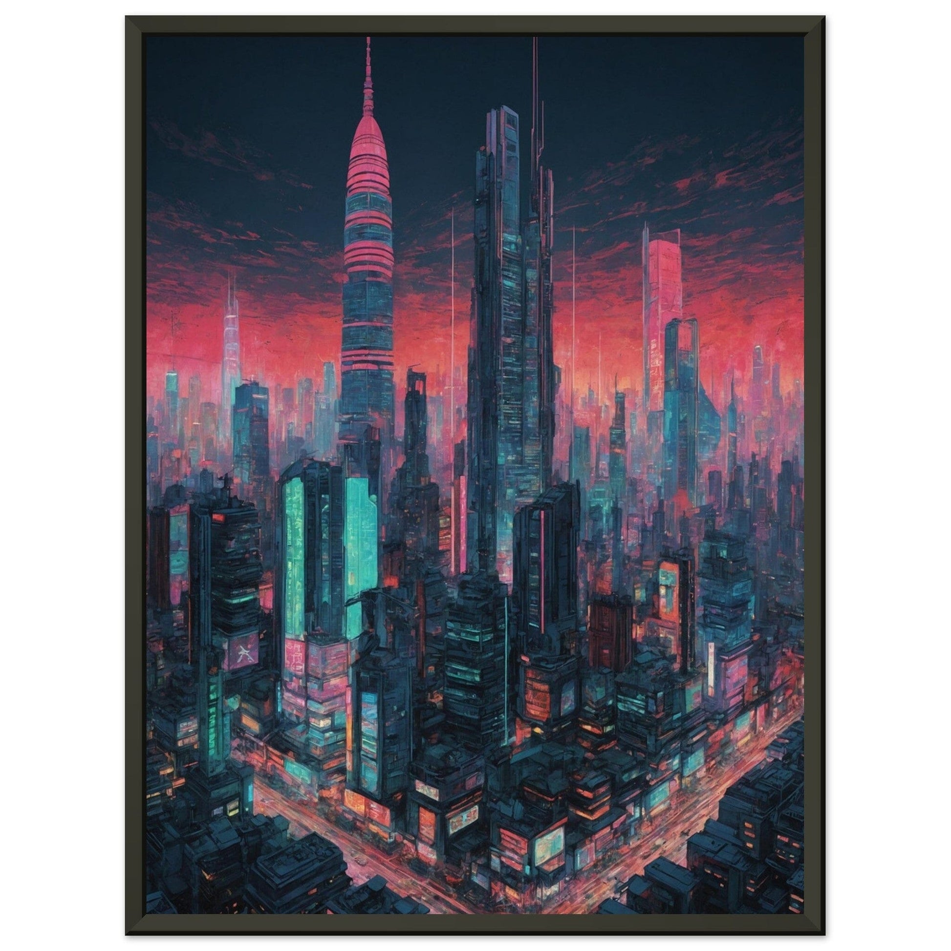 Premium Matte Paper Metal Framed Poster - Stilvolle Kunst in robustem Metallrahmen Print Material Modern Masterpieces 45x60 cm / 18x24″ 