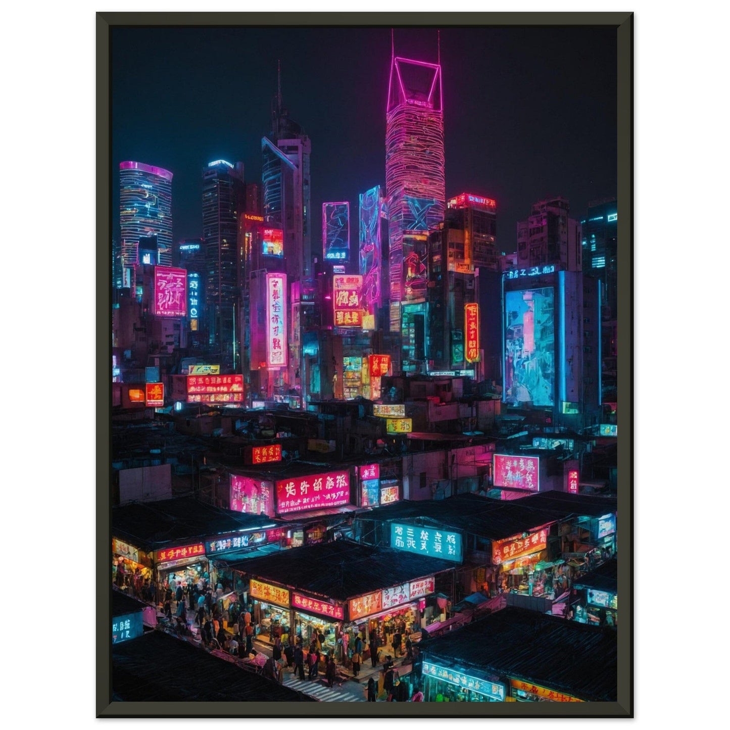 Premium Matte Paper Metal Framed Poster - Stilvolle Kunst in robustem Metallrahmen Print Material Modern Masterpieces 45x60 cm / 18x24″ 