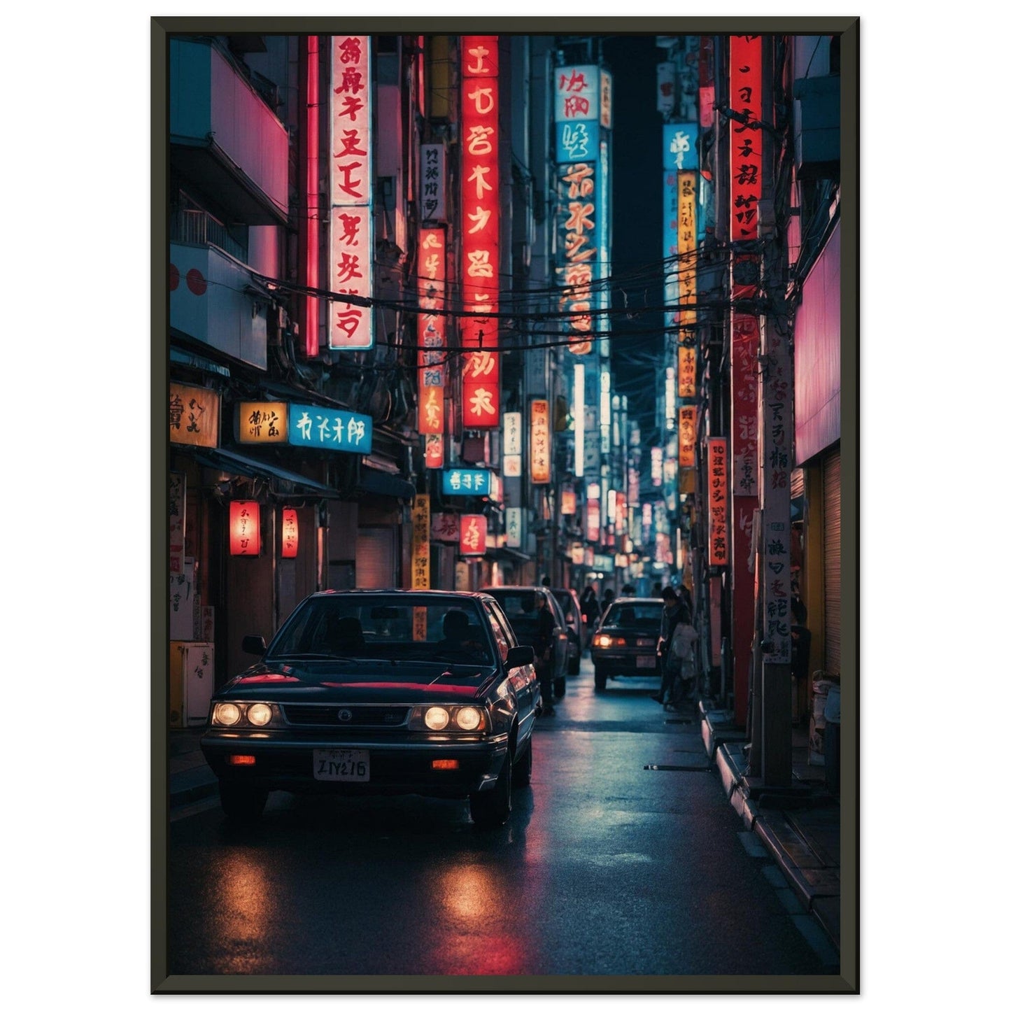 Premium Matte Paper Metal Framed Poster - Stilvolle Kunst in robustem Metallrahmen Print Material Modern Masterpieces 50x70 cm / 20x28″ 