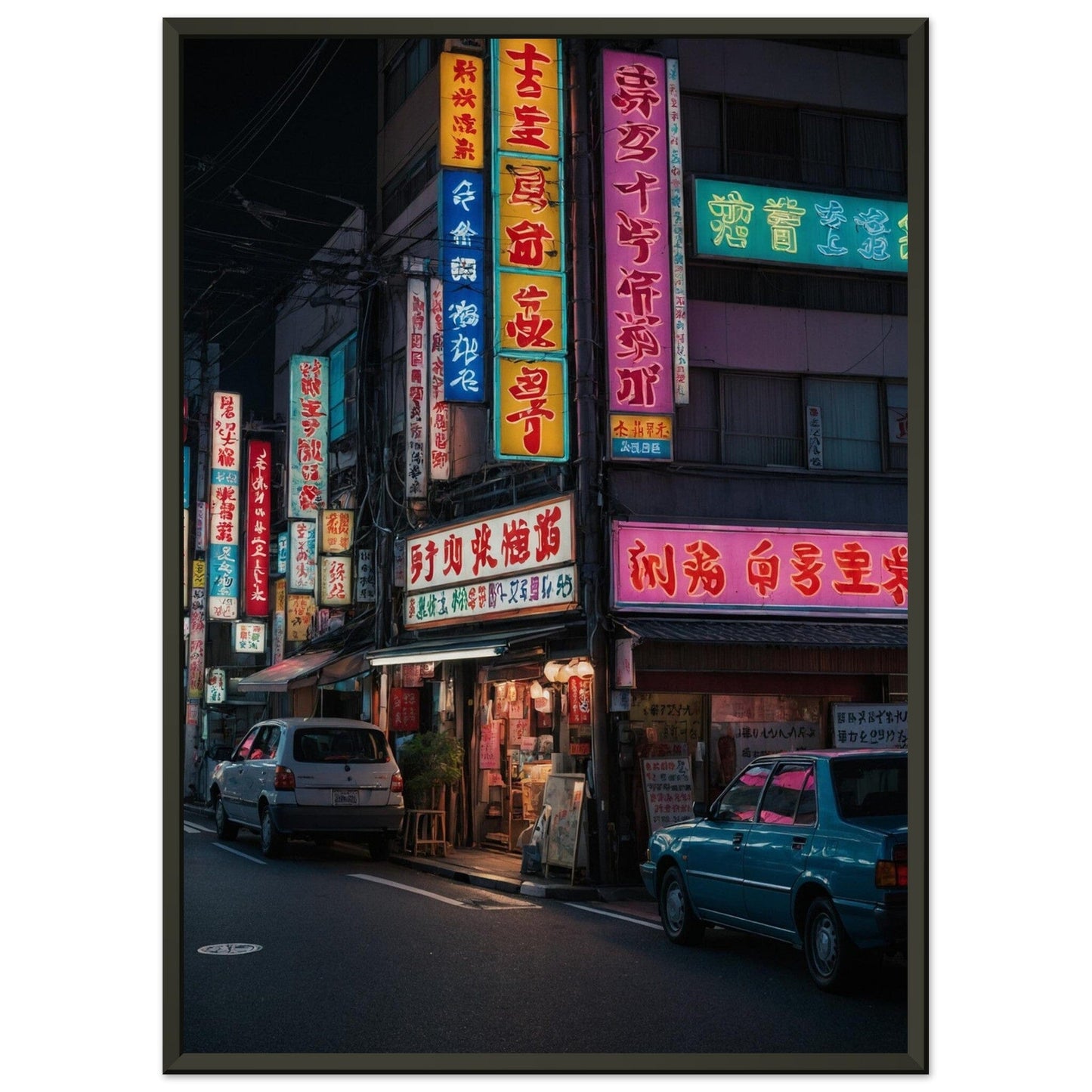 Premium Matte Paper Metal Framed Poster - Stilvolle Kunst in robustem Metallrahmen Print Material Modern Masterpieces 50x70 cm / 20x28″ 