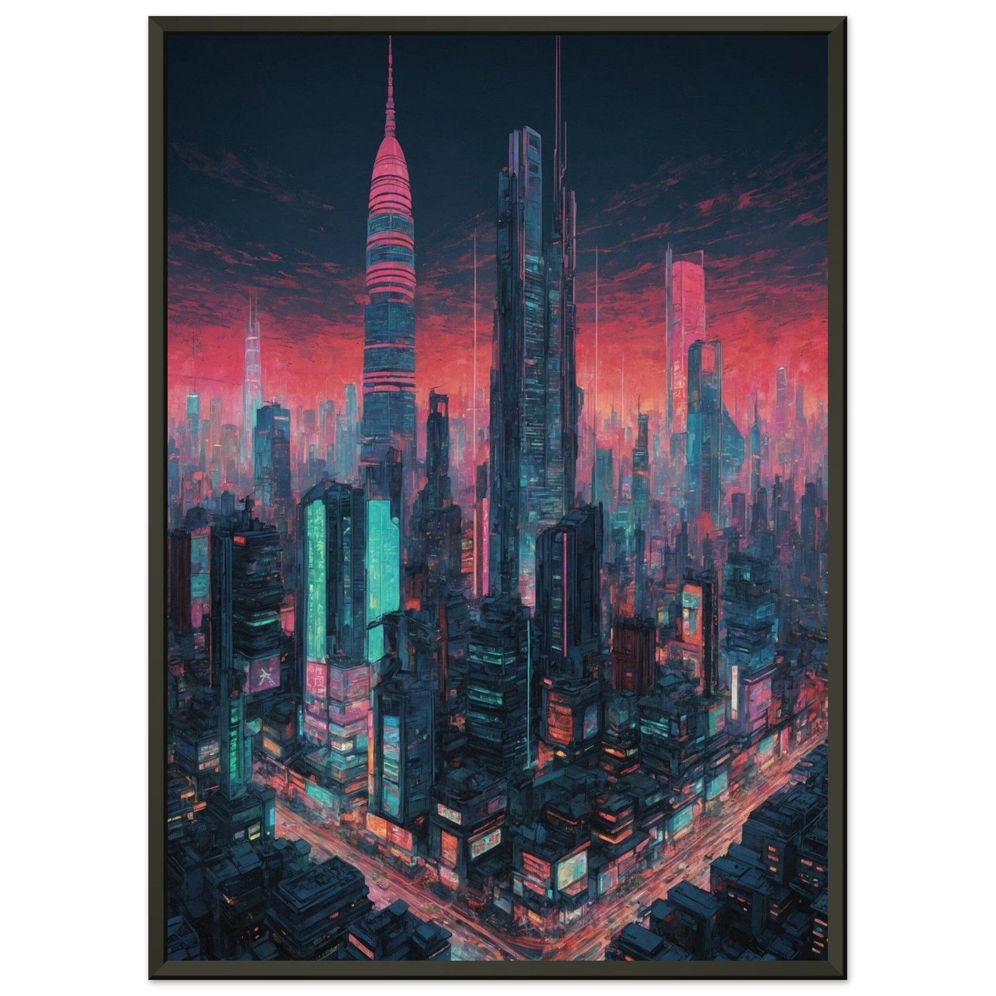 Premium Matte Paper Metal Framed Poster - Stilvolle Kunst in robustem Metallrahmen Print Material Modern Masterpieces 50x70 cm / 20x28″ 