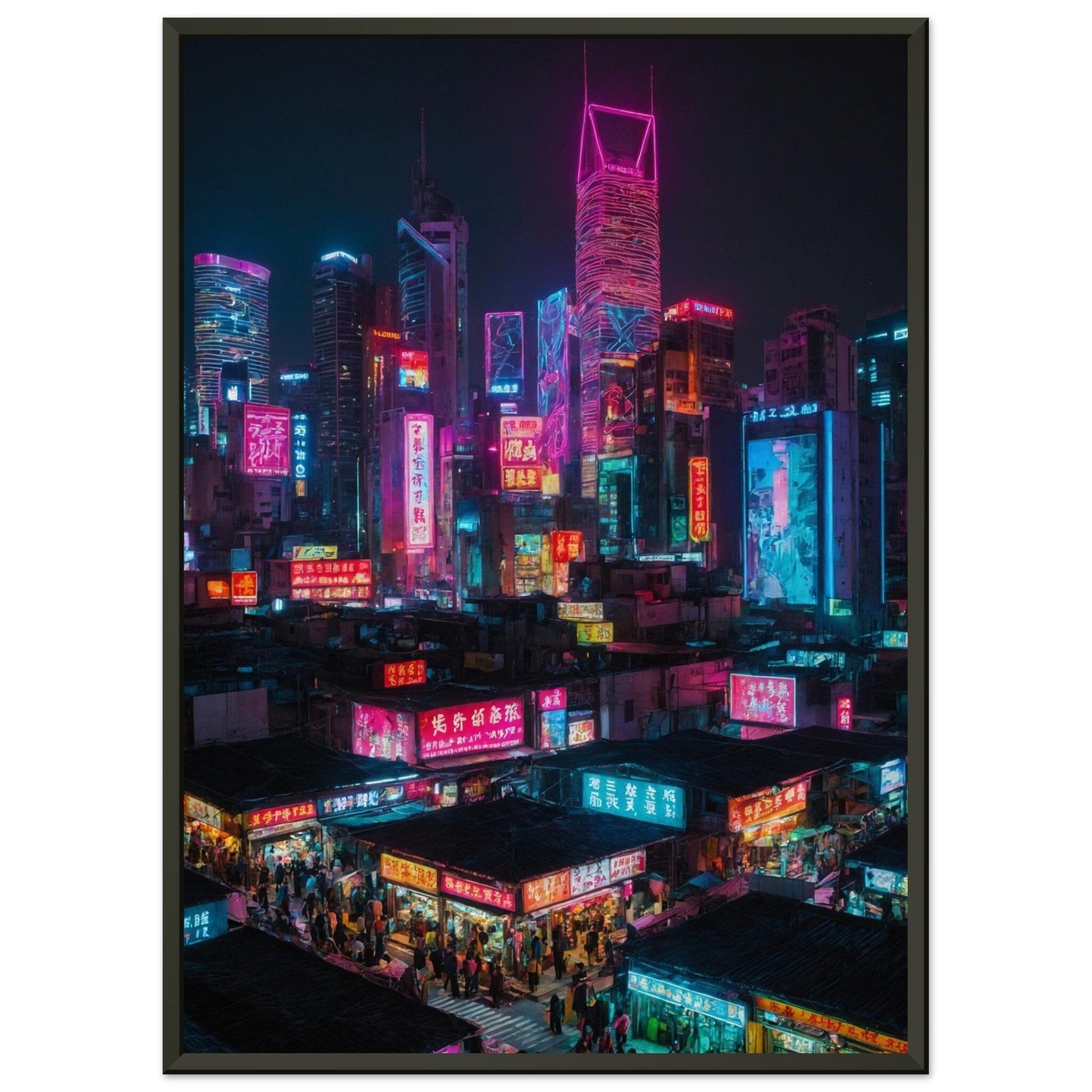 Premium Matte Paper Metal Framed Poster - Stilvolle Kunst in robustem Metallrahmen Print Material Modern Masterpieces 50x70 cm / 20x28″ 