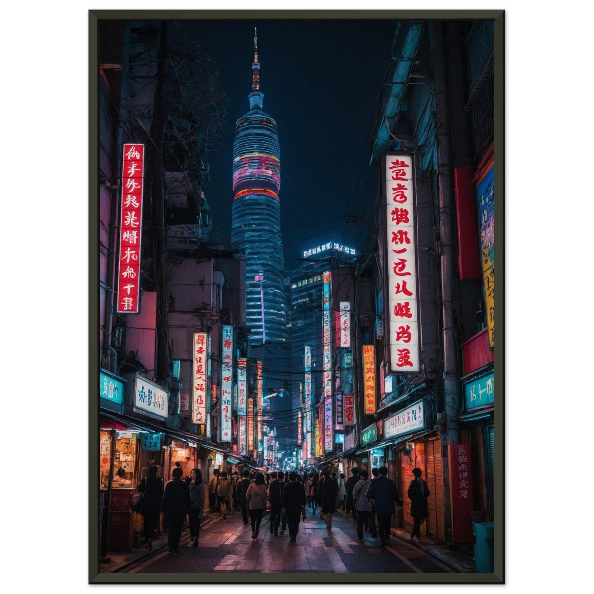 Premium Matte Paper Metal Framed Poster - Stilvolle Kunst in robustem Metallrahmen Print Material Modern Masterpieces 50x70 cm / 20x28″ 