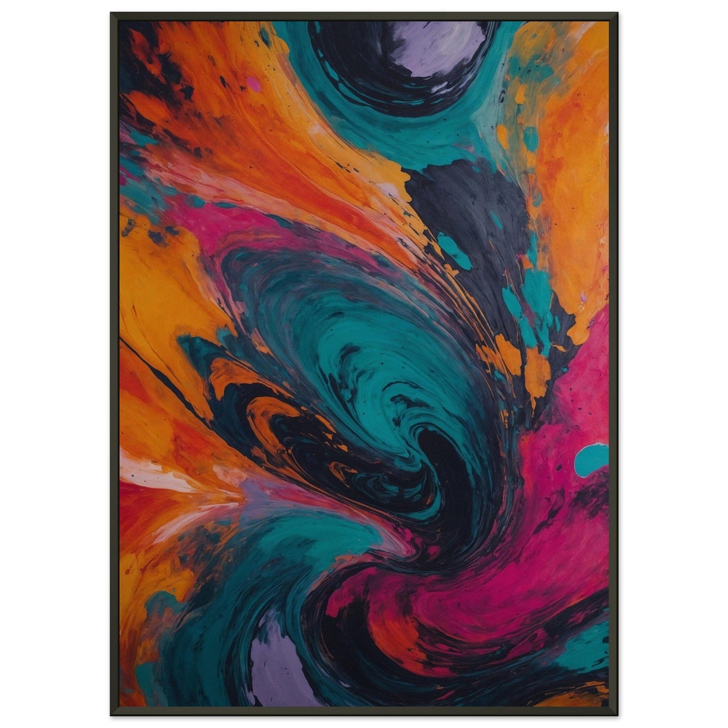 Premium Matte Paper Metal Framed Poster - Stilvolle Kunst in robustem Metallrahmen Print Material Modern Masterpieces 50x70 cm / 20x28″ 