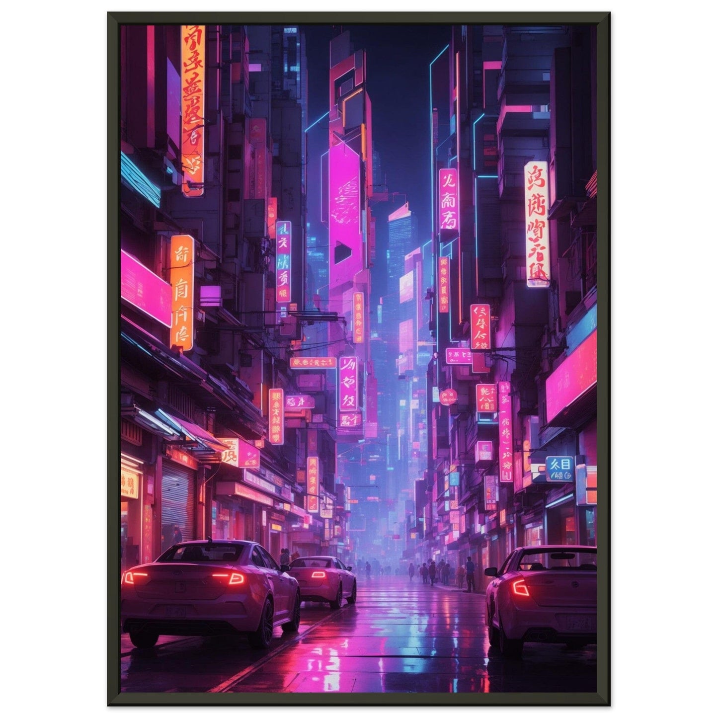 Premium Matte Paper Metal Framed Poster - Stilvolle Kunst in robustem Metallrahmen Print Material Modern Masterpieces 50x70 cm / 20x28″ 