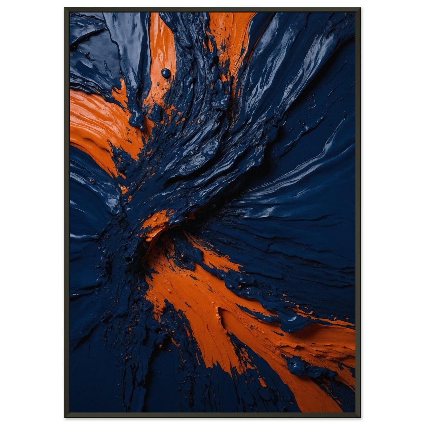 Premium Matte Paper Metal Framed Poster - Stilvolle Kunst in robustem Metallrahmen Print Material Modern Masterpieces 50x70 cm / 20x28″ 