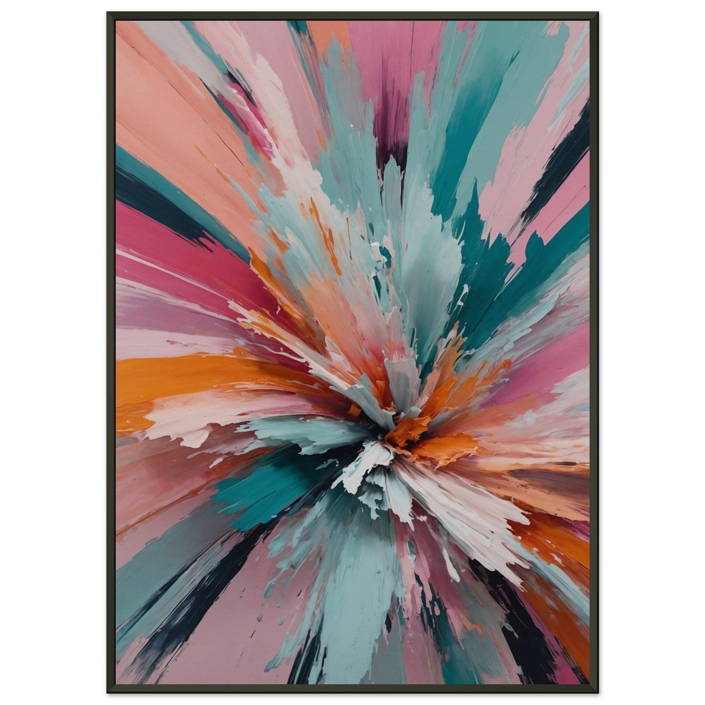 Premium Matte Paper Metal Framed Poster - Stilvolle Kunst in robustem Metallrahmen Print Material Modern Masterpieces 50x70 cm / 20x28″ 