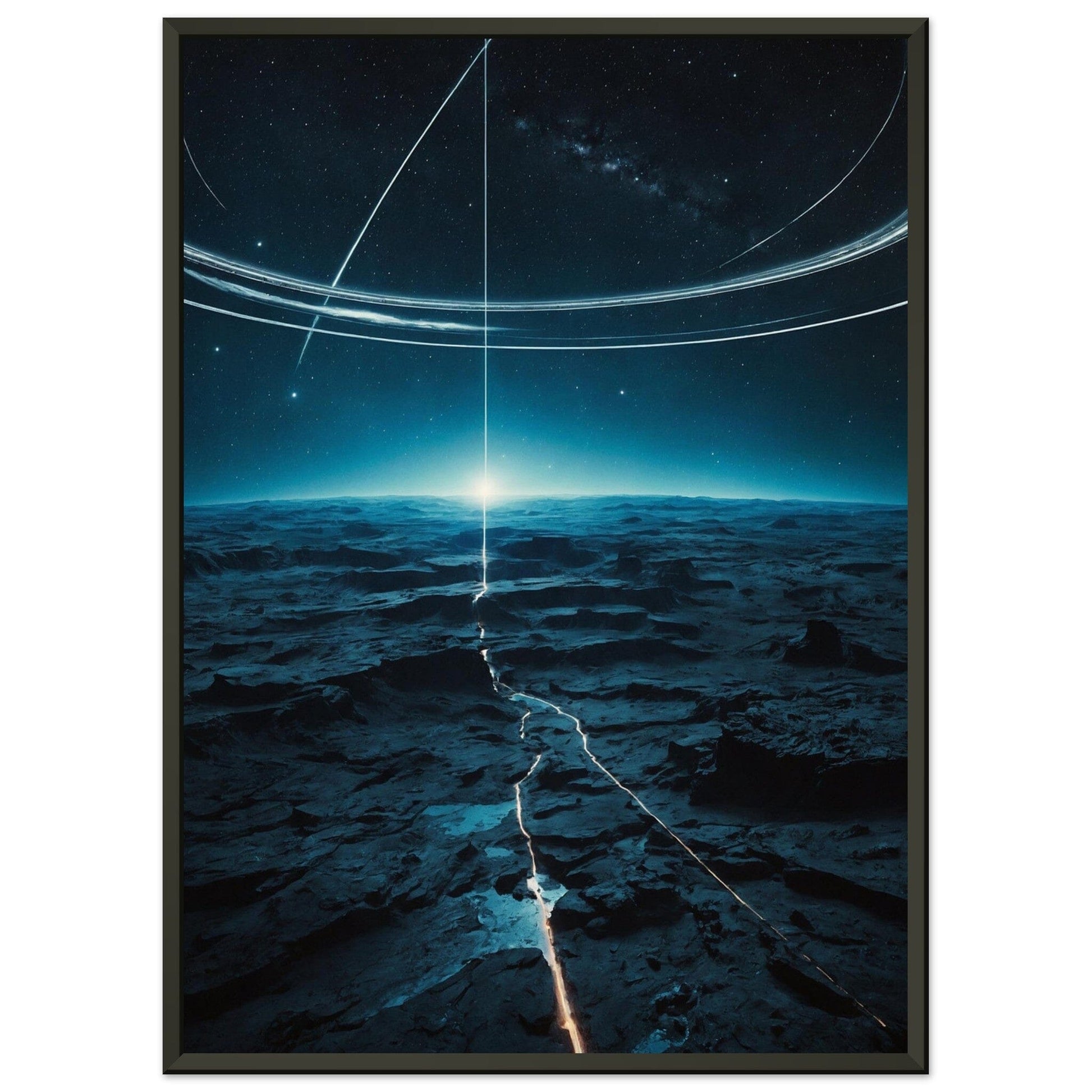 Premium Matte Paper Metal Framed Poster - Stilvolle Kunst in robustem Metallrahmen Print Material Modern Masterpieces 50x70 cm / 20x28″ 