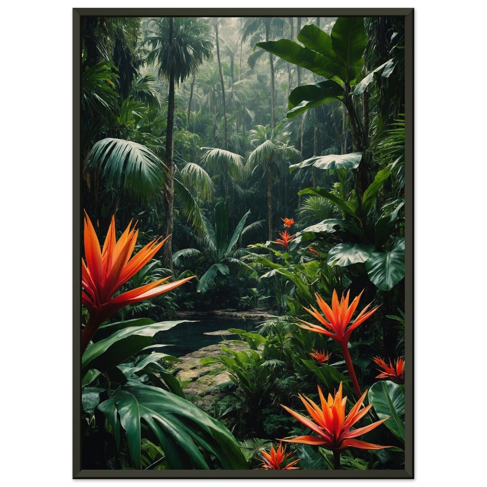 Premium Matte Paper Metal Framed Poster - Stilvolle Kunst in robustem Metallrahmen Print Material Modern Masterpieces 50x70 cm / 20x28″ 