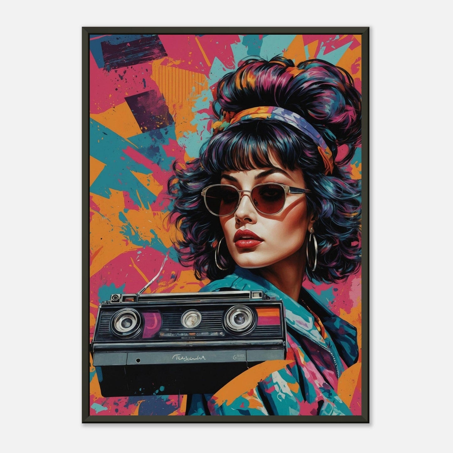 Premium Matte Paper Metal Framed Poster - Stilvolle Kunst in robustem Metallrahmen Print Material Modern Masterpieces 50x70 cm / 20x28″ 