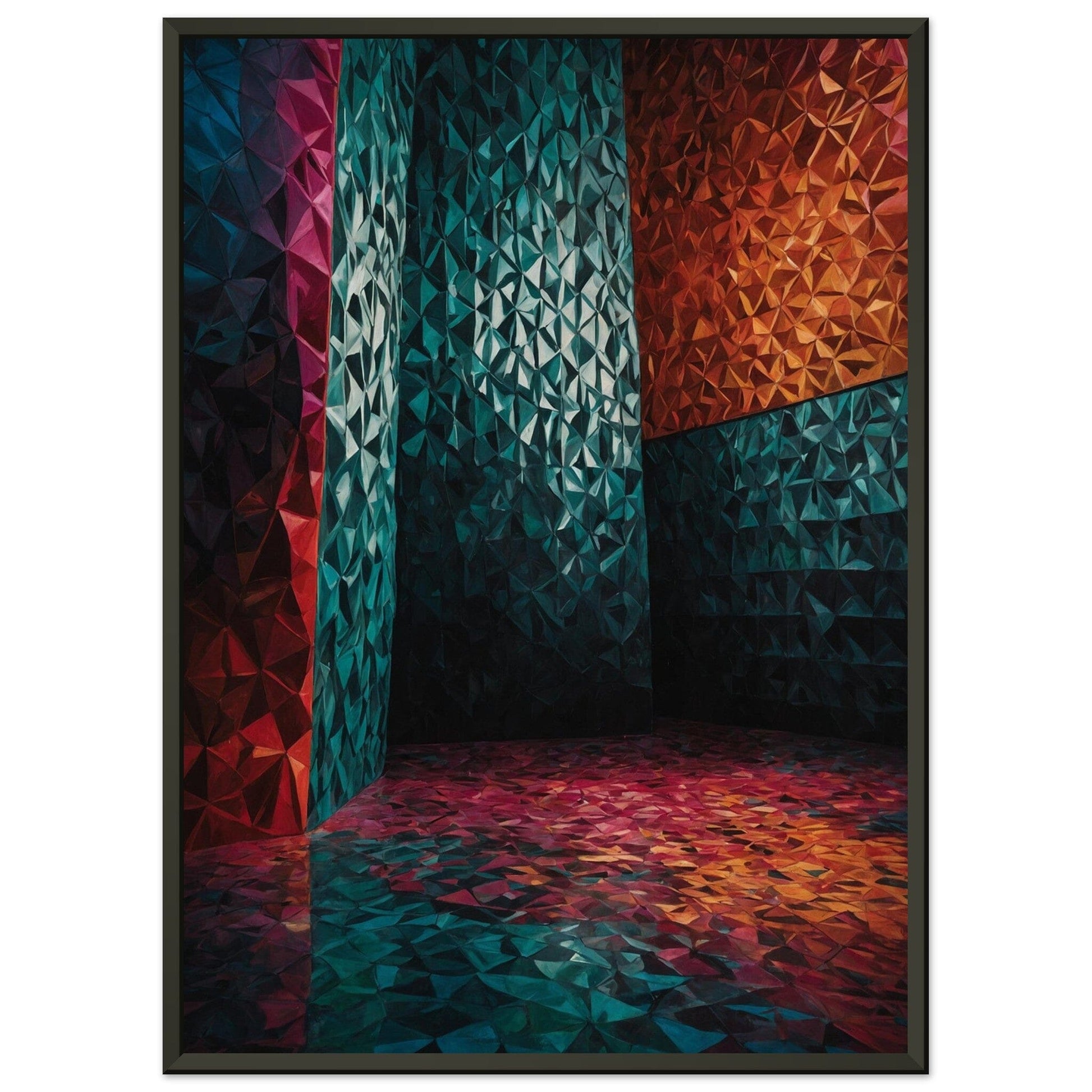 Premium Matte Paper Metal Framed Poster - Stilvolle Kunst in robustem Metallrahmen Print Material Modern Masterpieces 50x70 cm / 20x28″ 