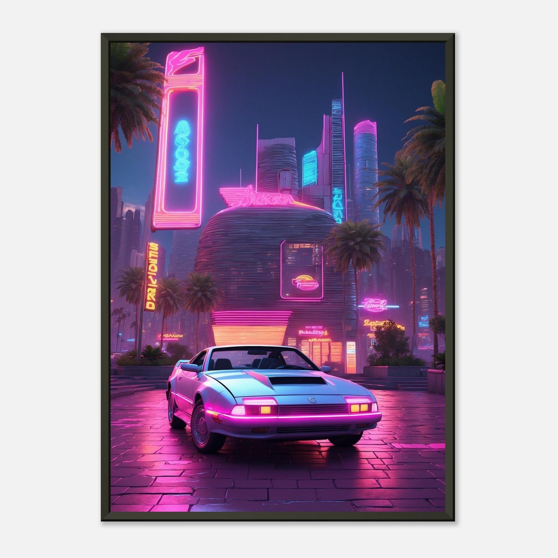 Premium Matte Paper Metal Framed Poster - Stilvolle Kunst in robustem Metallrahmen Print Material Modern Masterpieces 50x70 cm / 20x28″ 