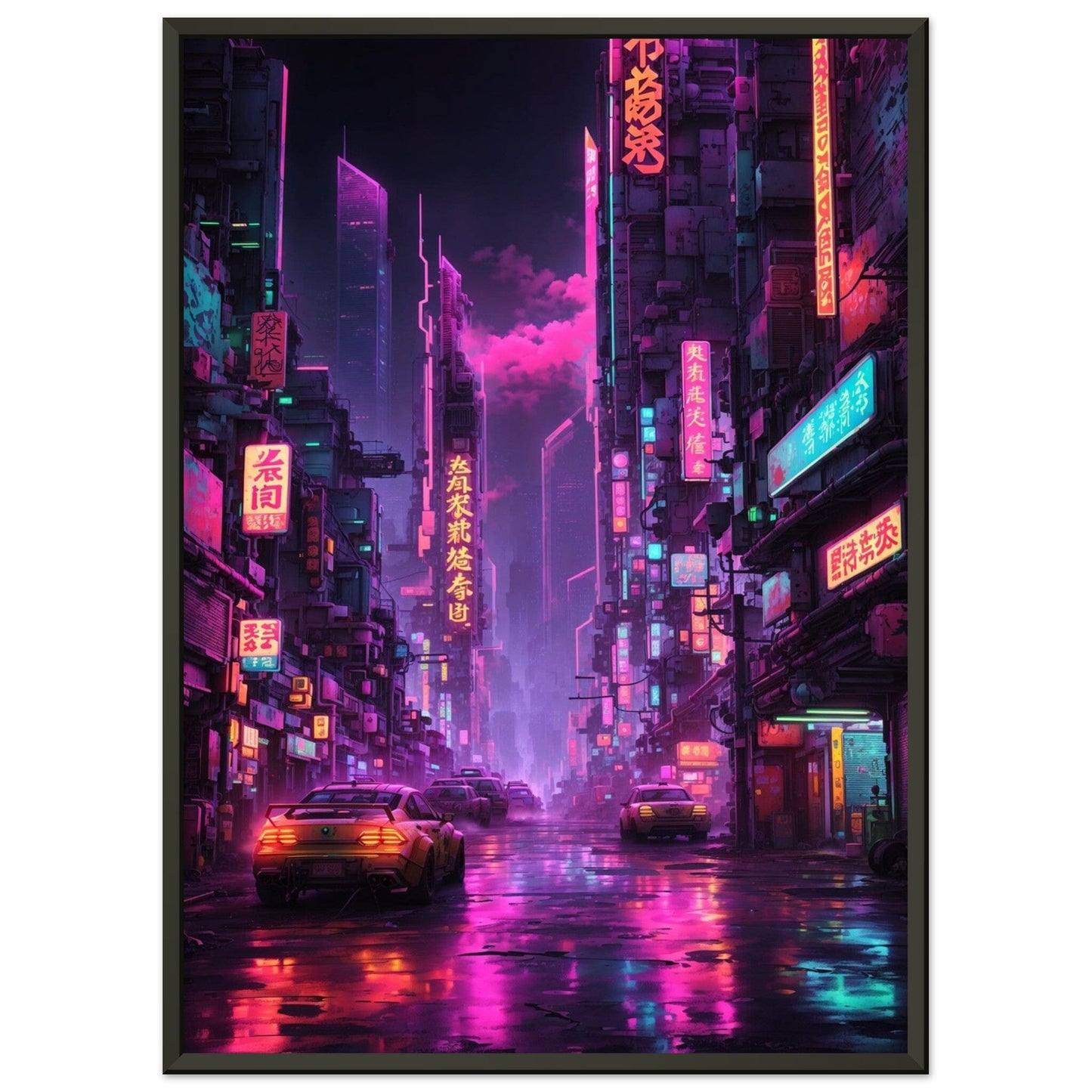 Premium Matte Paper Metal Framed Poster - Stilvolle Kunst in robustem Metallrahmen Print Material Modern Masterpieces 50x70 cm / 20x28″ 