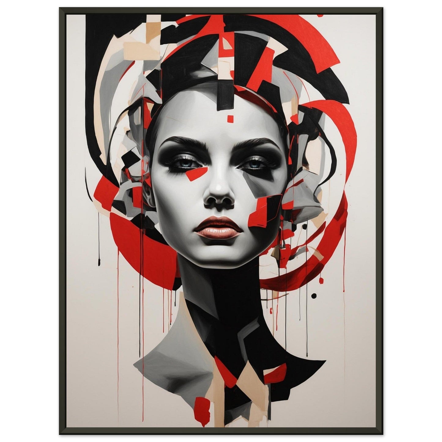 Premium Matte Paper Metal Framed Poster - Stilvolle Kunst in robustem Metallrahmen Print Material Modern Masterpieces 60x80 cm / 24x32″ 