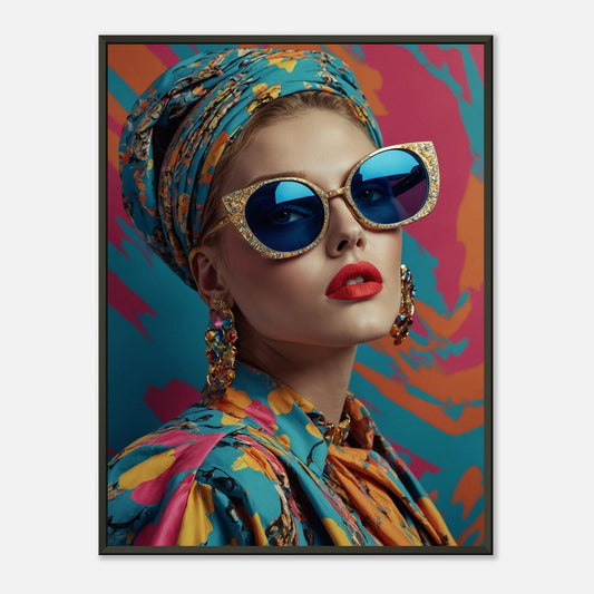 Premium Matte Paper Metal Framed Poster - Stilvolle Kunst in robustem Metallrahmen Print Material Modern Masterpieces 60x80 cm / 24x32″ 