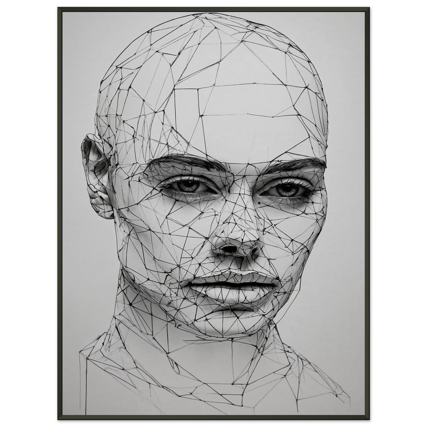 Premium Matte Paper Metal Framed Poster - Stilvolle Kunst in robustem Metallrahmen Print Material Modern Masterpieces 60x80 cm / 24x32″ 