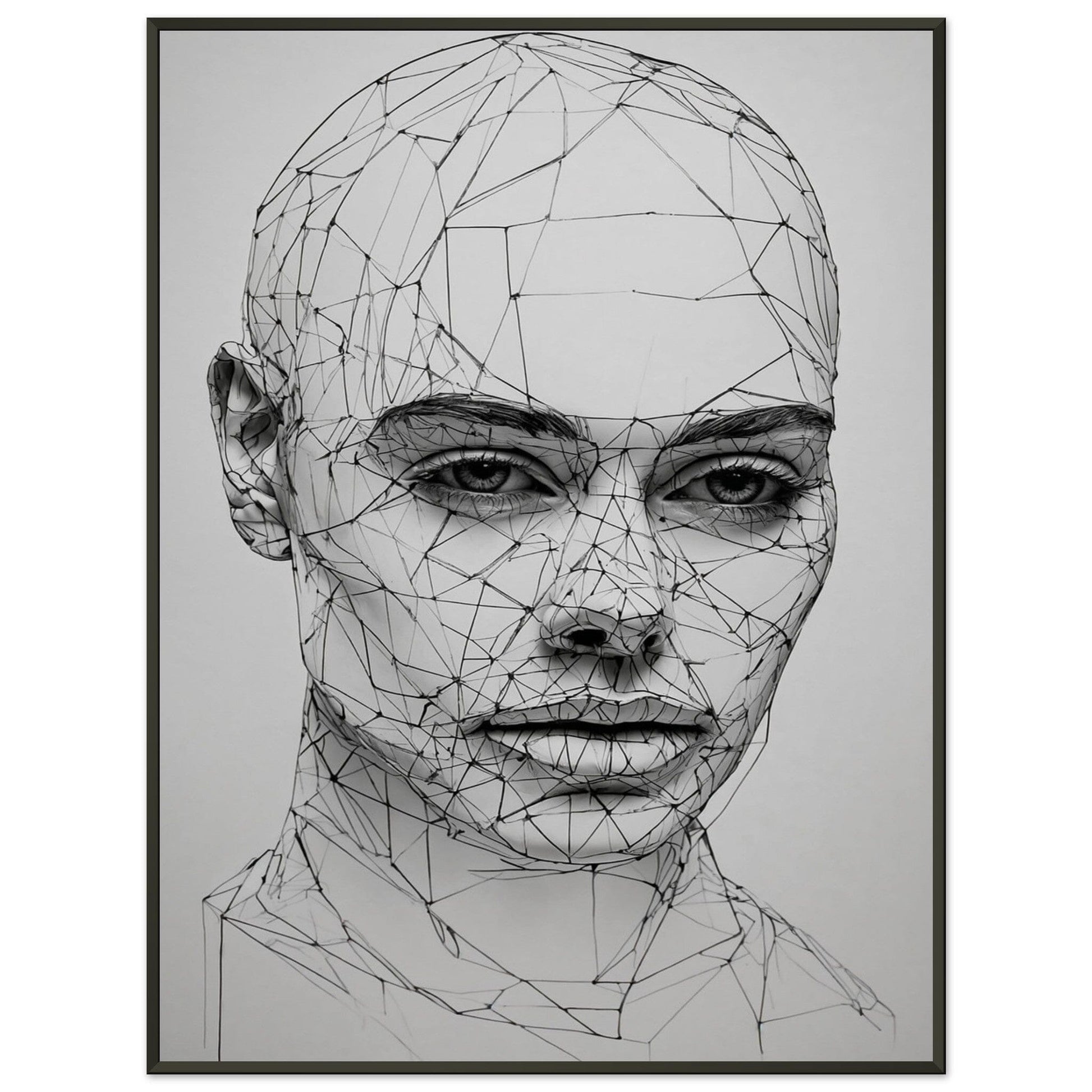 Premium Matte Paper Metal Framed Poster - Stilvolle Kunst in robustem Metallrahmen Print Material Modern Masterpieces 60x80 cm / 24x32″ 