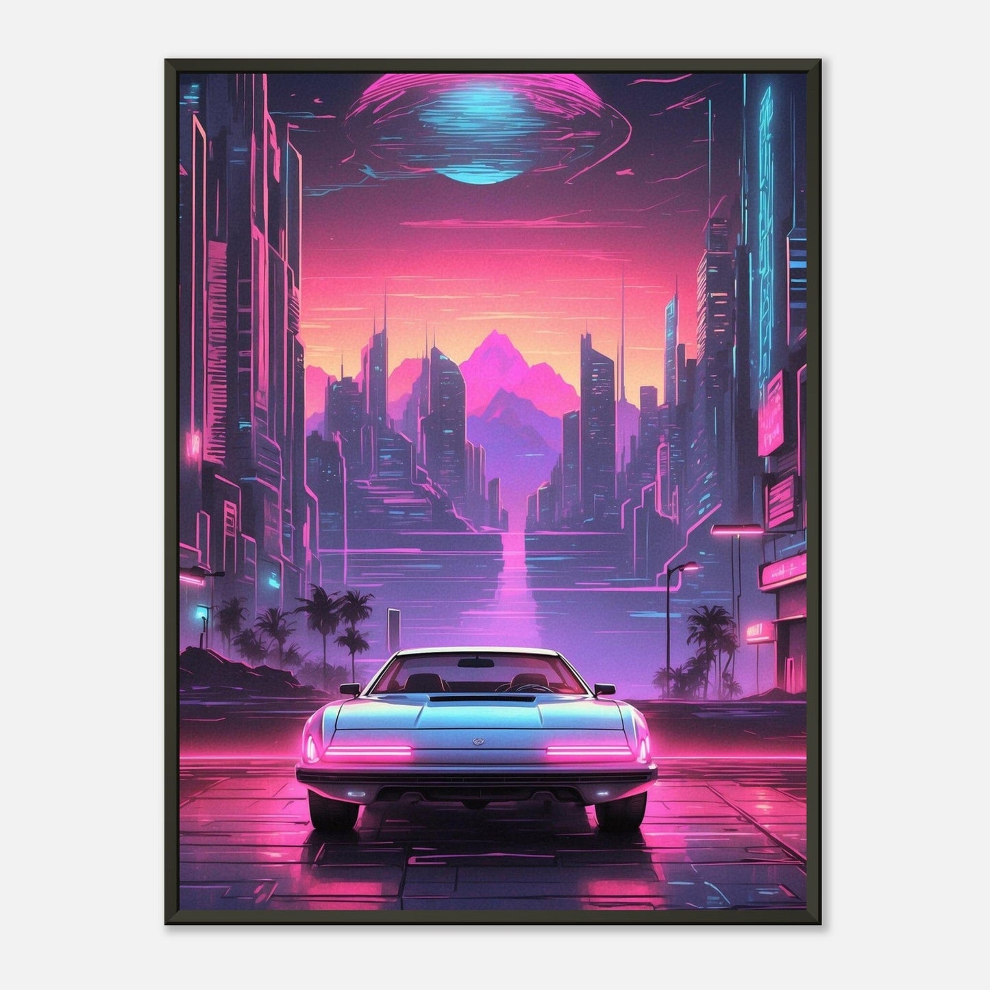 Premium Matte Paper Metal Framed Poster - Stilvolle Kunst in robustem Metallrahmen Print Material Modern Masterpieces 60x80 cm / 24x32″ 