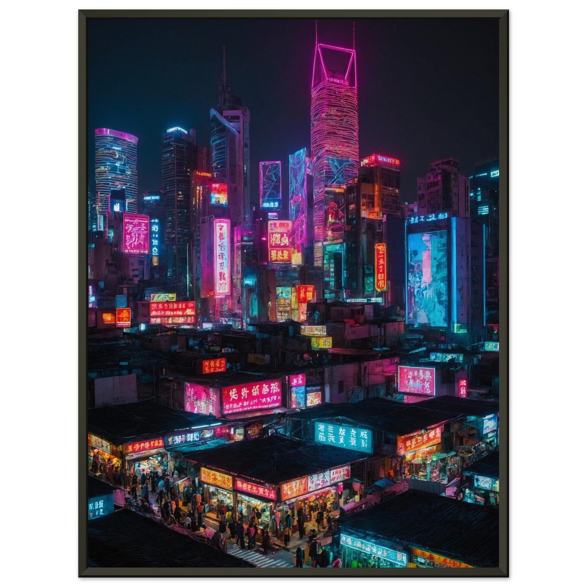 Premium Matte Paper Metal Framed Poster - Stilvolle Kunst in robustem Metallrahmen Print Material Modern Masterpieces 60x80 cm / 24x32″ 